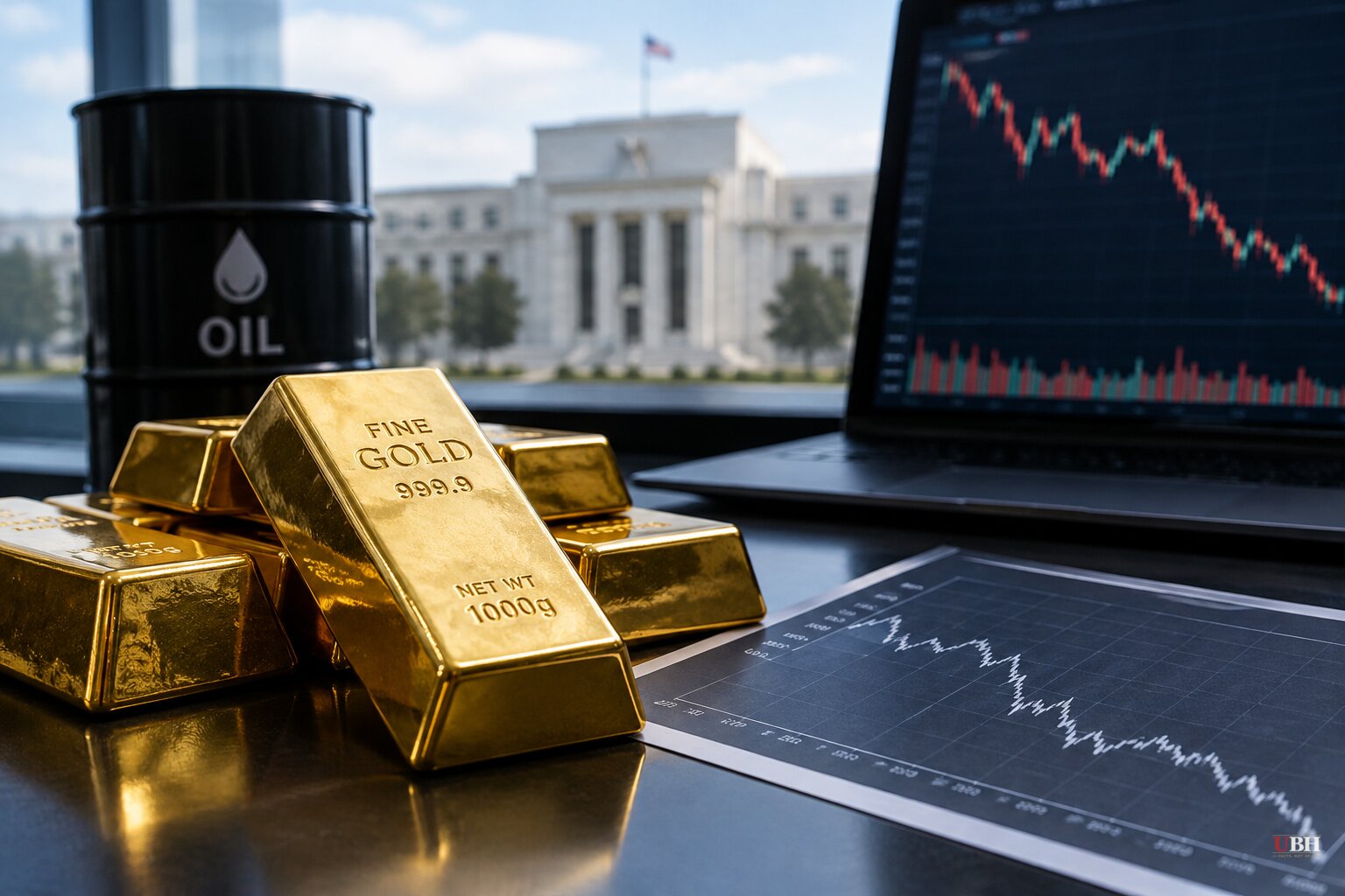 Gold Holds Near $4,115 After 1% Slide as Diplomat Denies Iran Deal Reports, Fed Meets Next Week