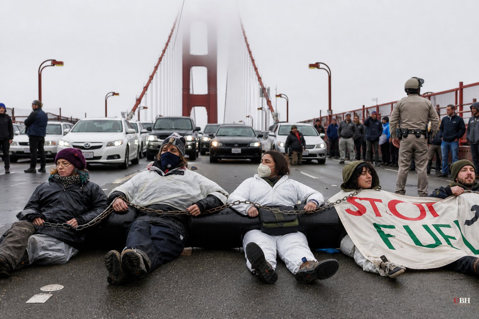 Golden Gate Bridge Protesters Get 30 Days, San Francisco DA Drops Remaining Felony Charges