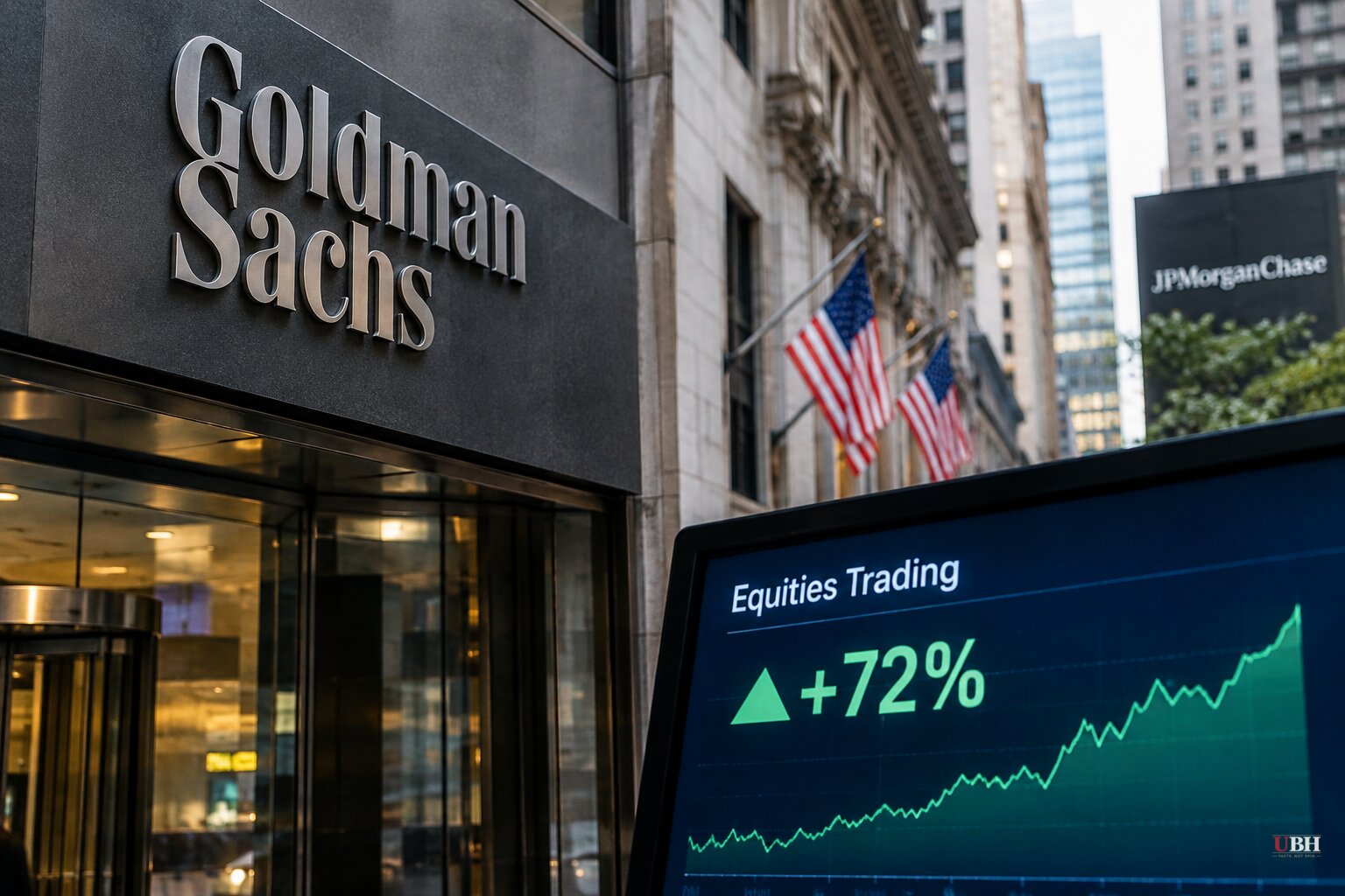 Goldman Equities Revenue Jumps 72% as JPMorgan Misses on Bond Trading in Q3 Bank Earnings