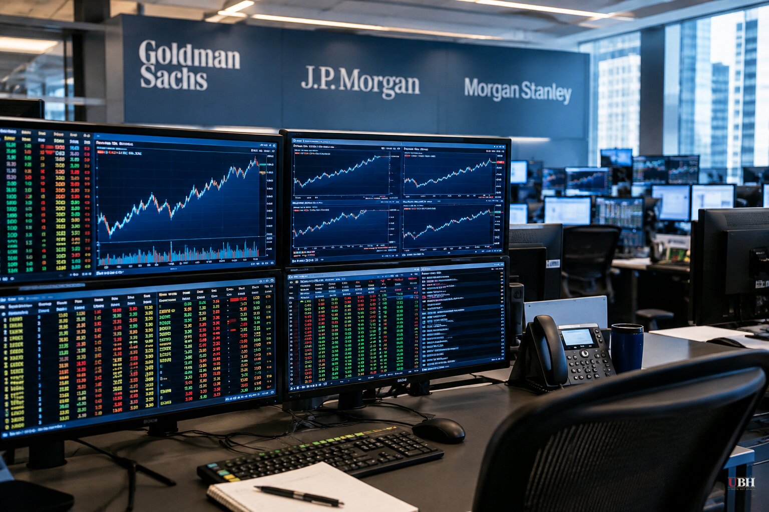 Goldman, JPMorgan and Morgan Stanley Book $52 Billion in Equities Revenue Through September, Nearly 80% of the Big Five's Total