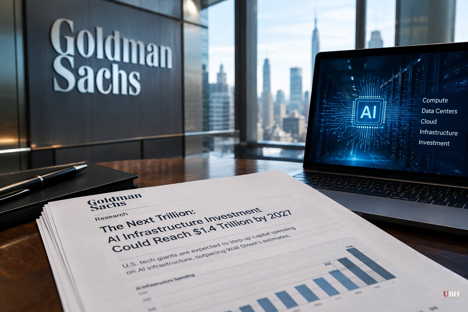 Goldman Sachs Bets on $1.4 Trillion AI Spending Boom by 2027, Still Can't Say How AI Agents Will Make Money