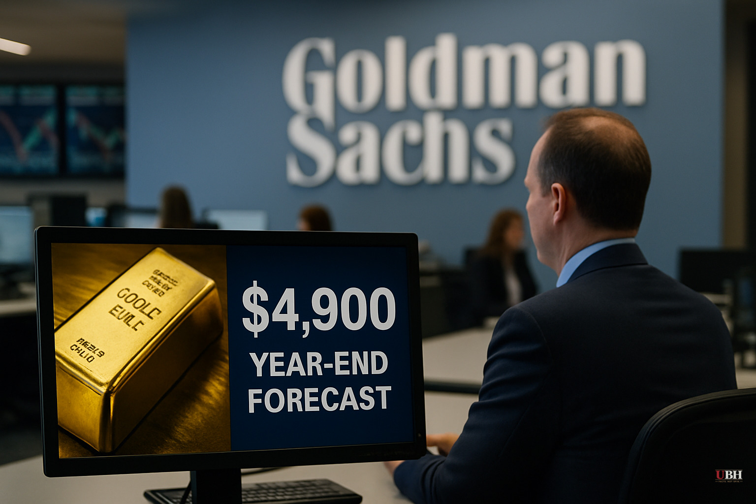 Goldman Sachs Cuts Year-End Gold Target to $4,900, Citing No Fed Rate Cuts in 2026