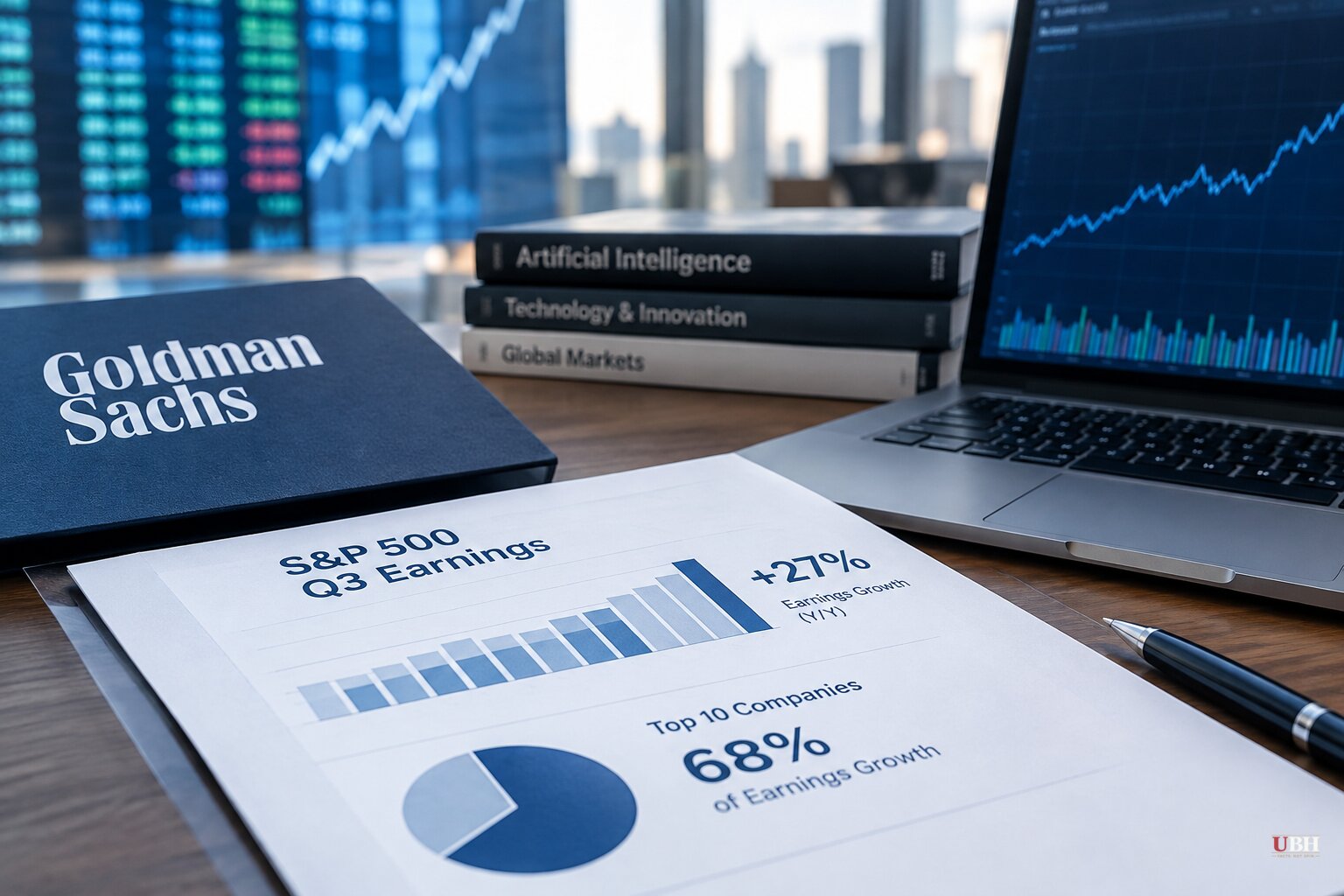 Goldman Sachs Expects 10 Companies to Deliver 68% of S&P 500 Q3 Earnings Growth