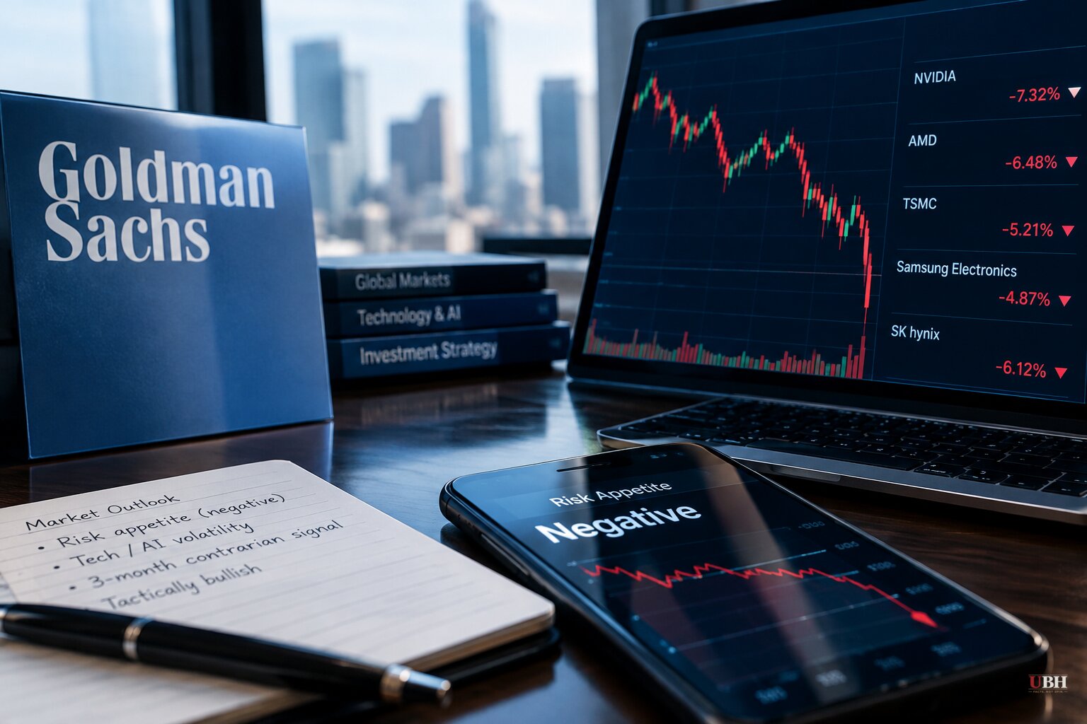 Goldman Sachs Turns Tactically Bullish on Stocks After Risk Appetite Gauge Goes Negative