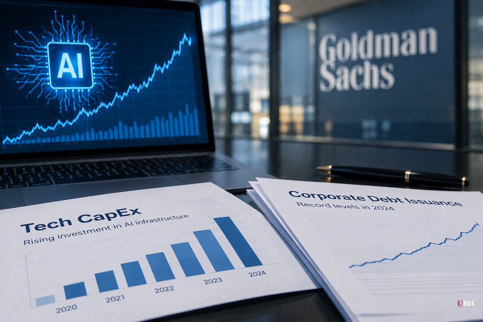 Goldman's Own Strategists Split on Whether AI Is Inflating an Earnings Bubble