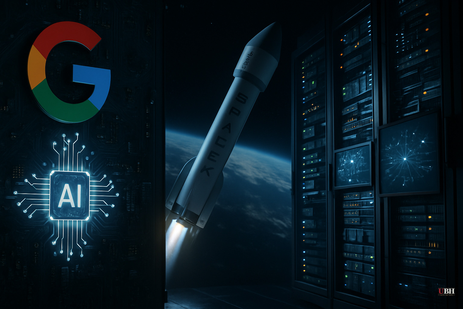 Google and SpaceX Are Negotiating a Deal to Put Data Centers in Orbit
