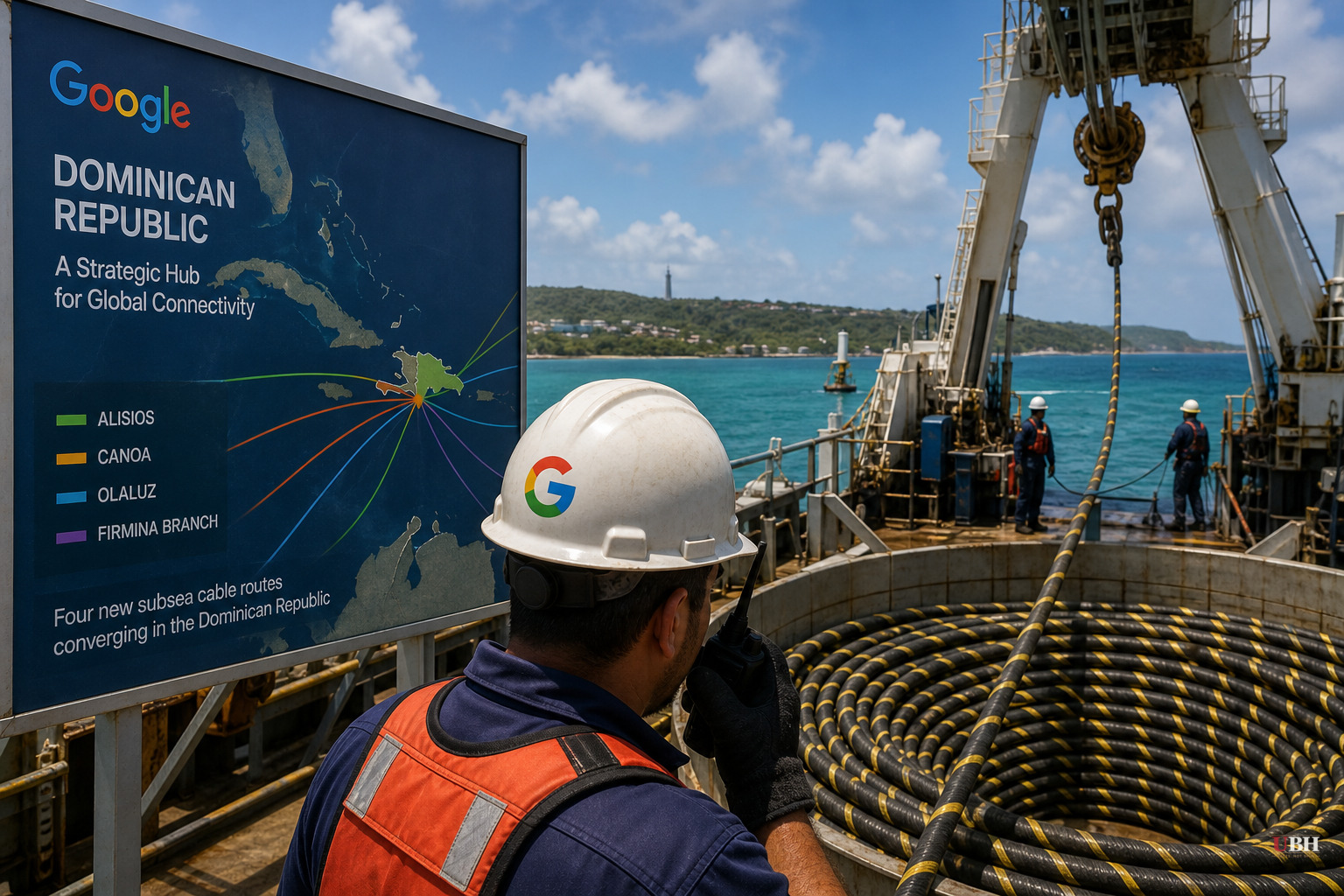 Google Commits to Three New Undersea Cables Making the Dominican Republic a Data Hub