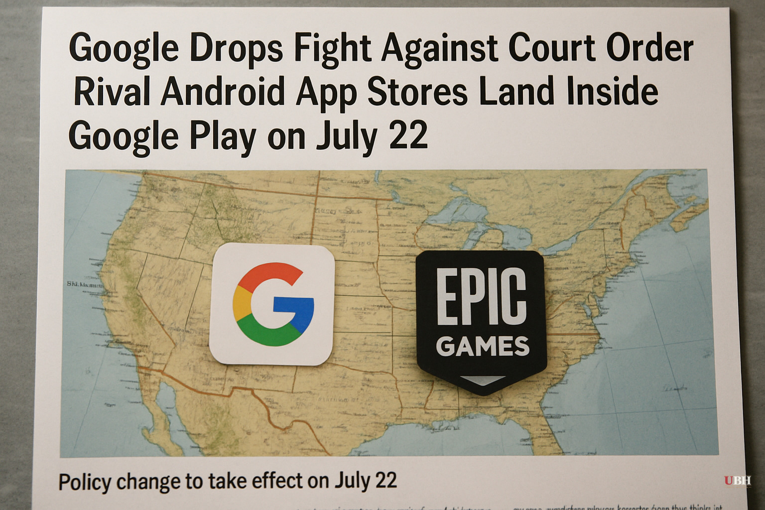 Google Drops Fight Against Court Order, Rival Android App Stores Land Inside Google Play on July 22