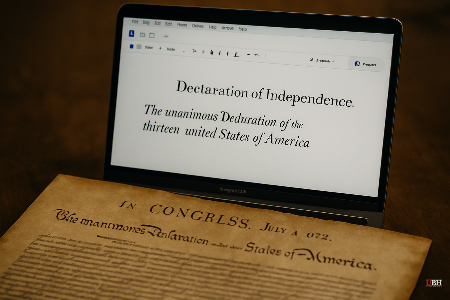 Google's Fourth of July Ad Imagines the Founders Using Gemini. The Internet Is Split.