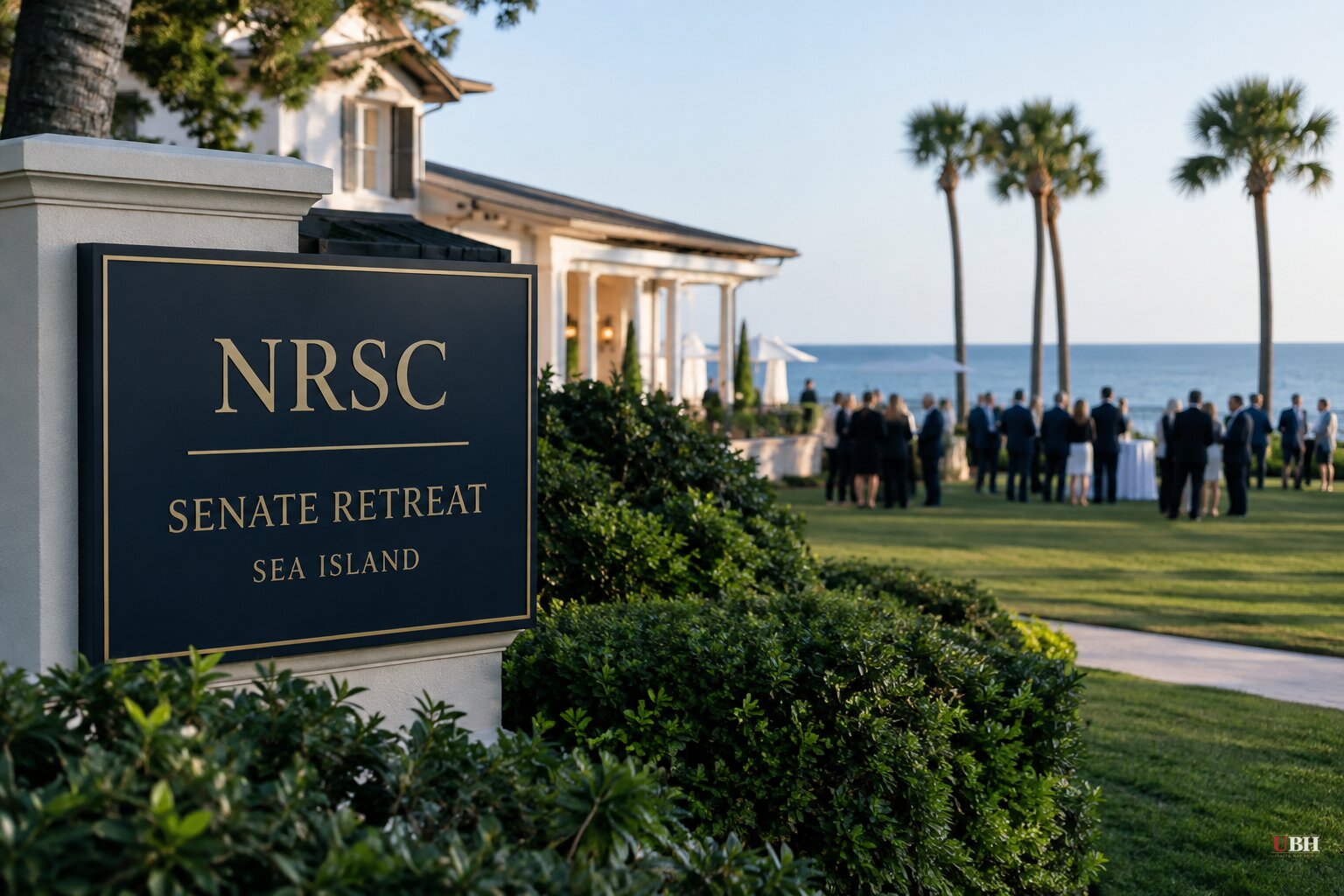 GOP Donors Call Party Pollster's Senate Forecast 'Delusional' at Sea Island Retreat