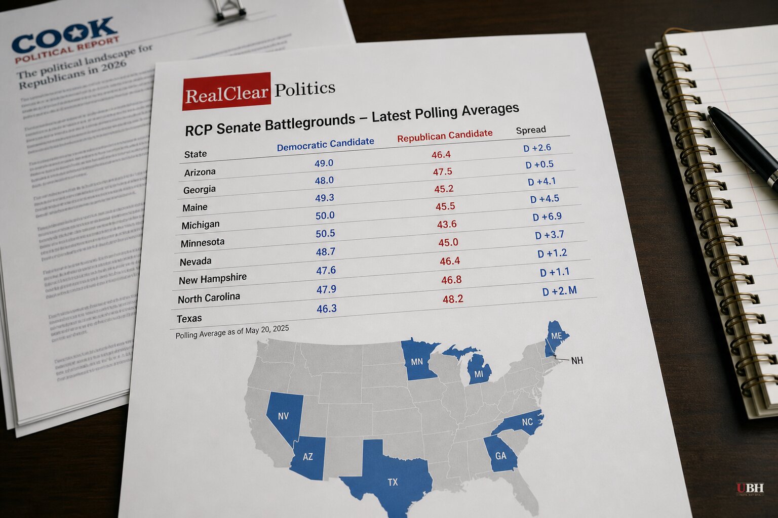 GOP Trails in Eight Senate Battlegrounds as Trump's Approval Sinks to 33%, New Polling Shows