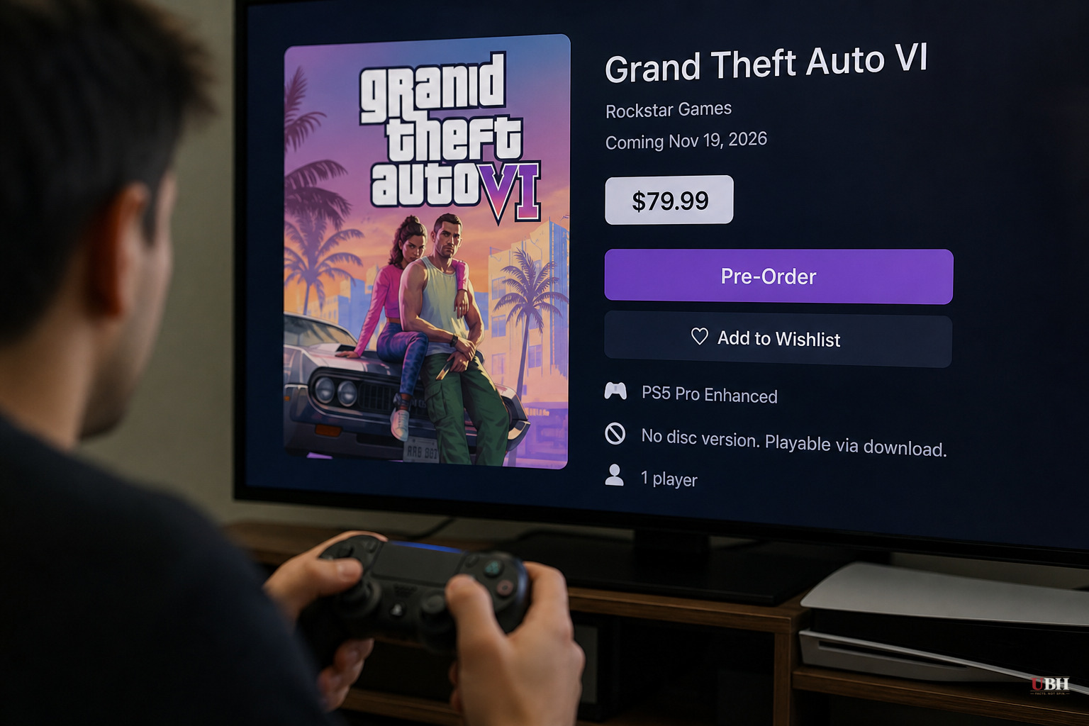 Grand Theft Auto VI Ships Without a Disc as Physical Game Sales Keep Shrinking