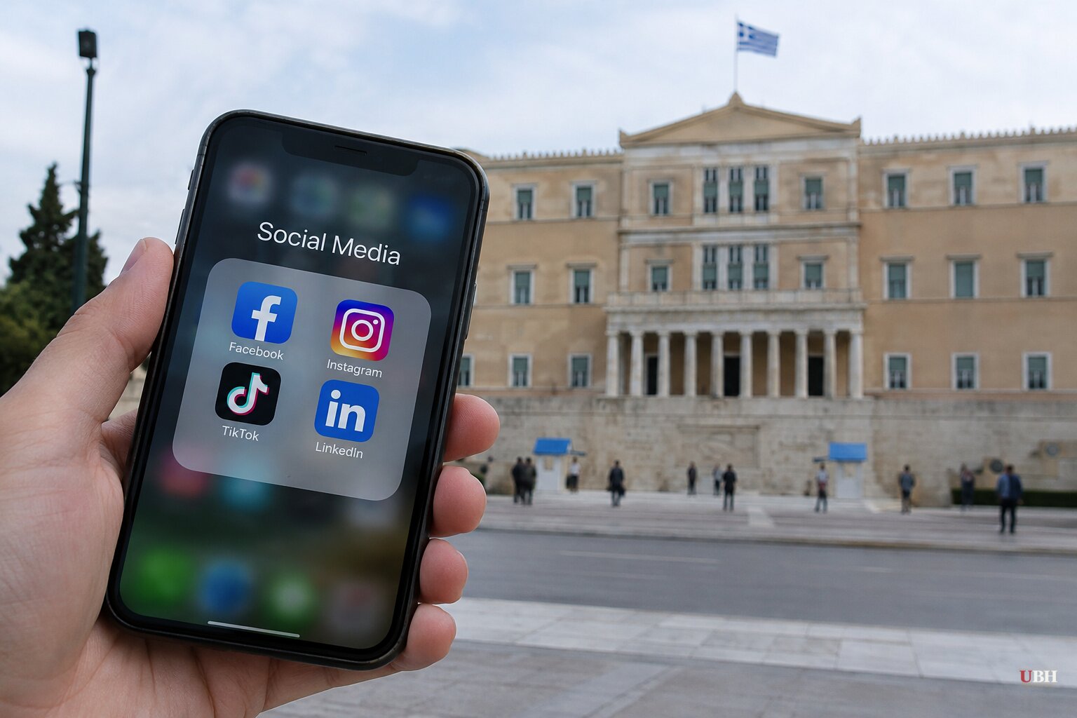 Greek Parliament Moves Bill Banning Under-15s From Four Social Platforms and Requiring Age Tokens for Adults