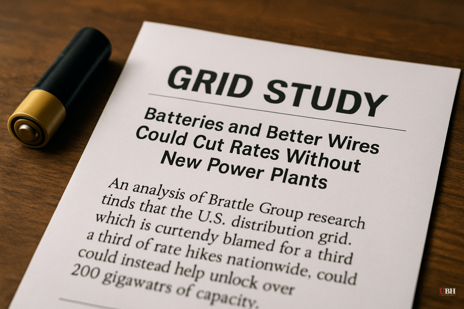 Grid Study Argues Batteries and Better Wires Could Cut Rates Without New Power Plants