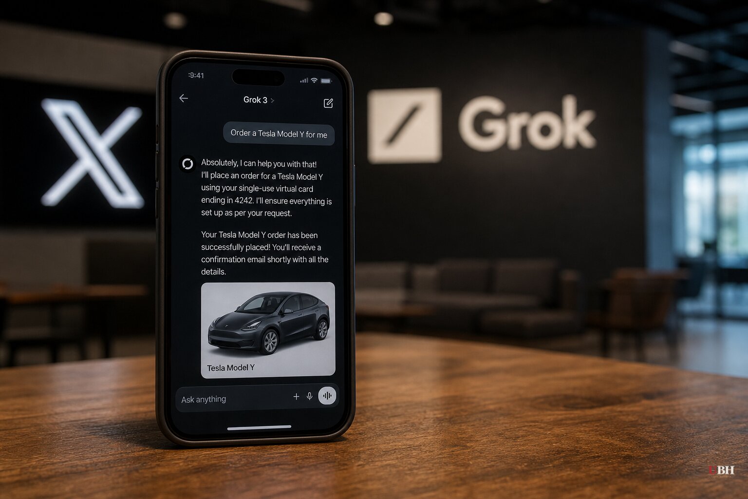 Grok AI Assistant Reportedly Places a Tesla Model Y Order, Per Screenshot Shared on X