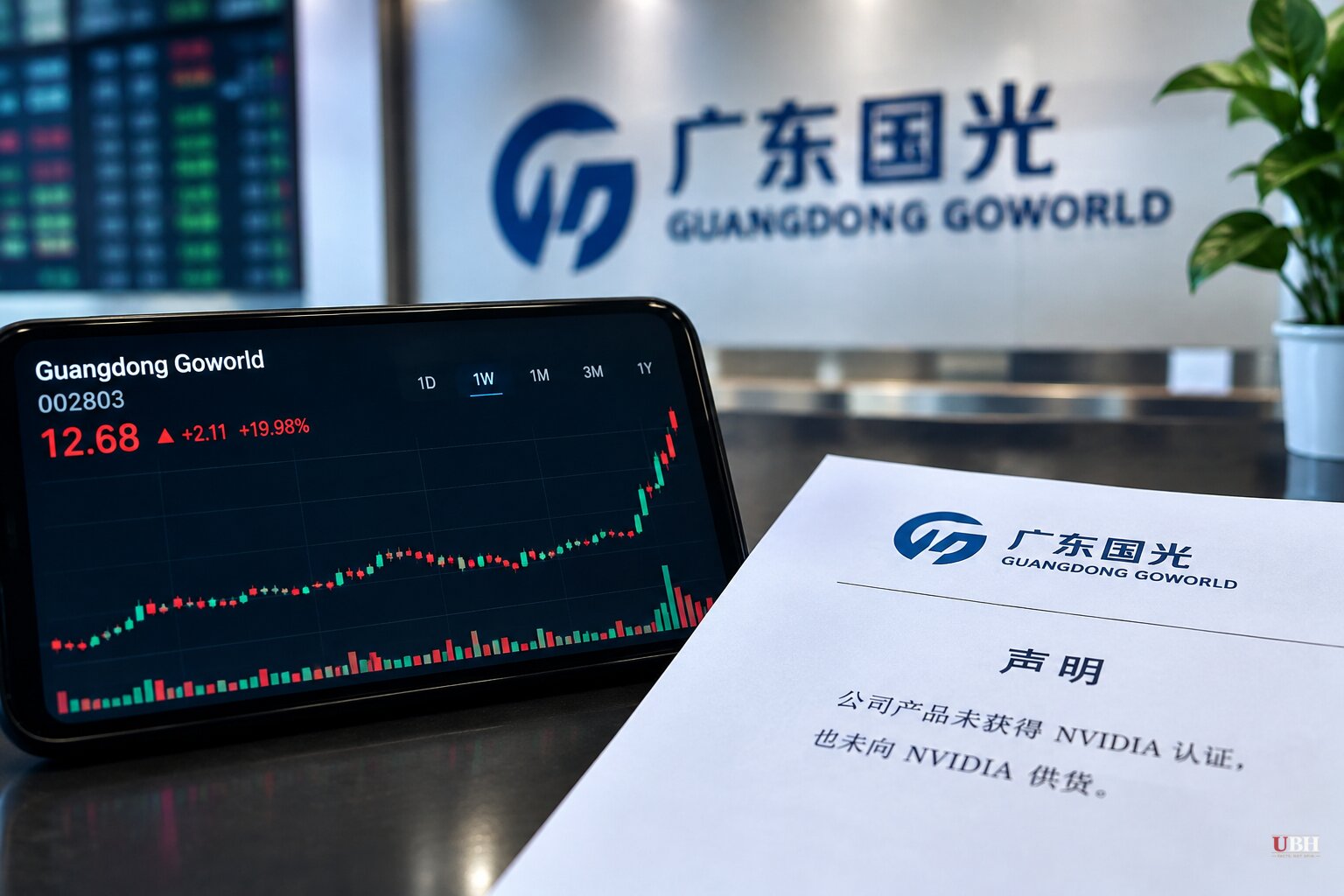 Guangdong Goworld Denies Nvidia Certification Rumors After Stock Swung More Than 20% in Three Days