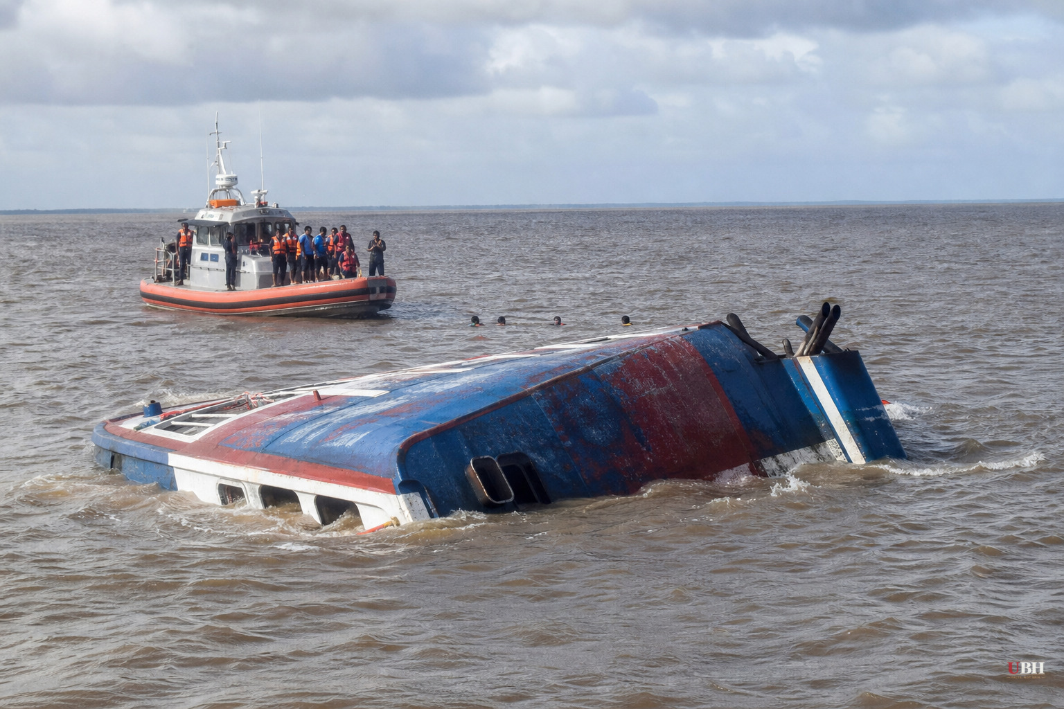 Guyana Ferry MV Barima Capsizes Off Coast With 116 Aboard, 8 Rescued So Far