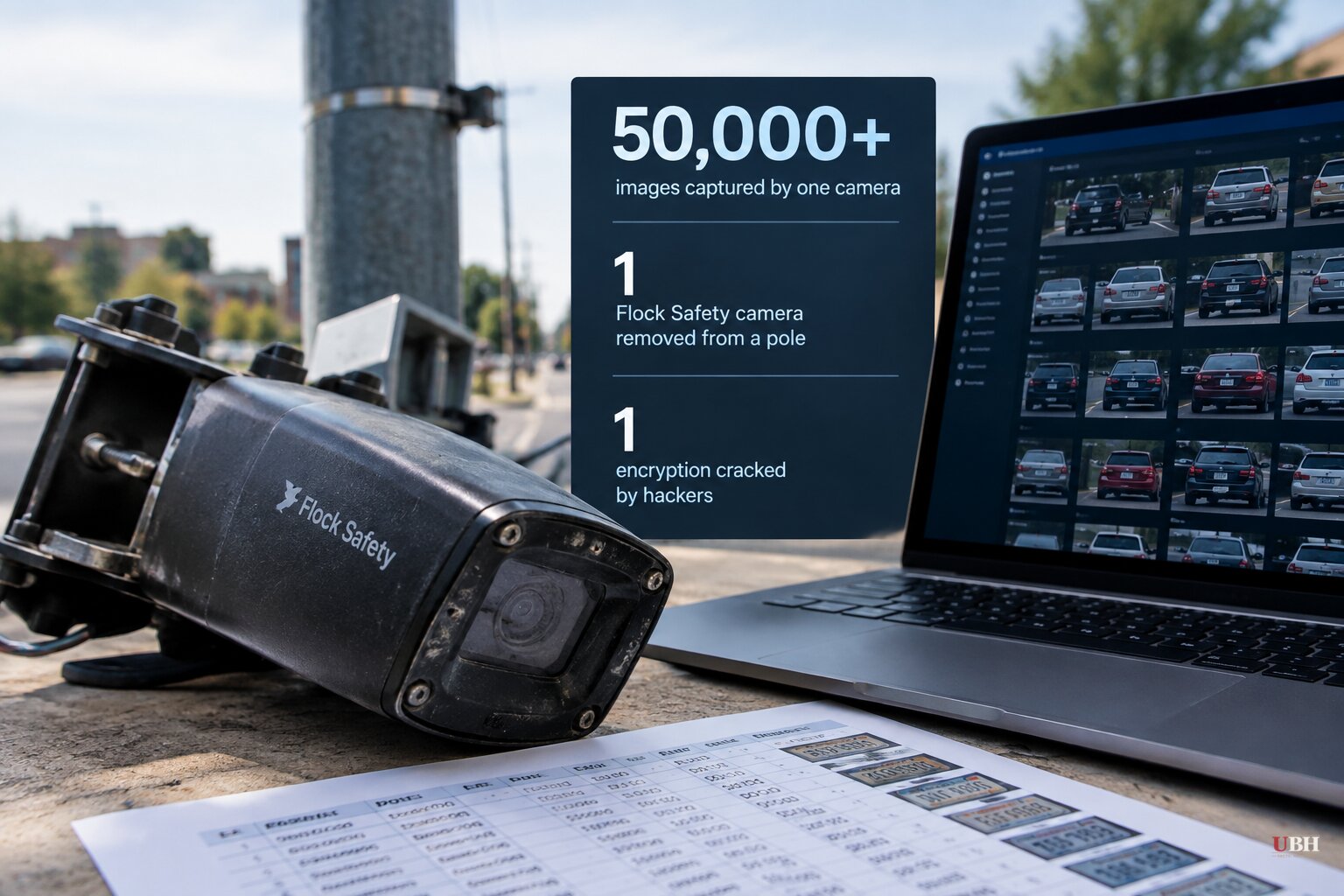 Hackers Tear Down a Flock Camera and Publish What It Actually Records