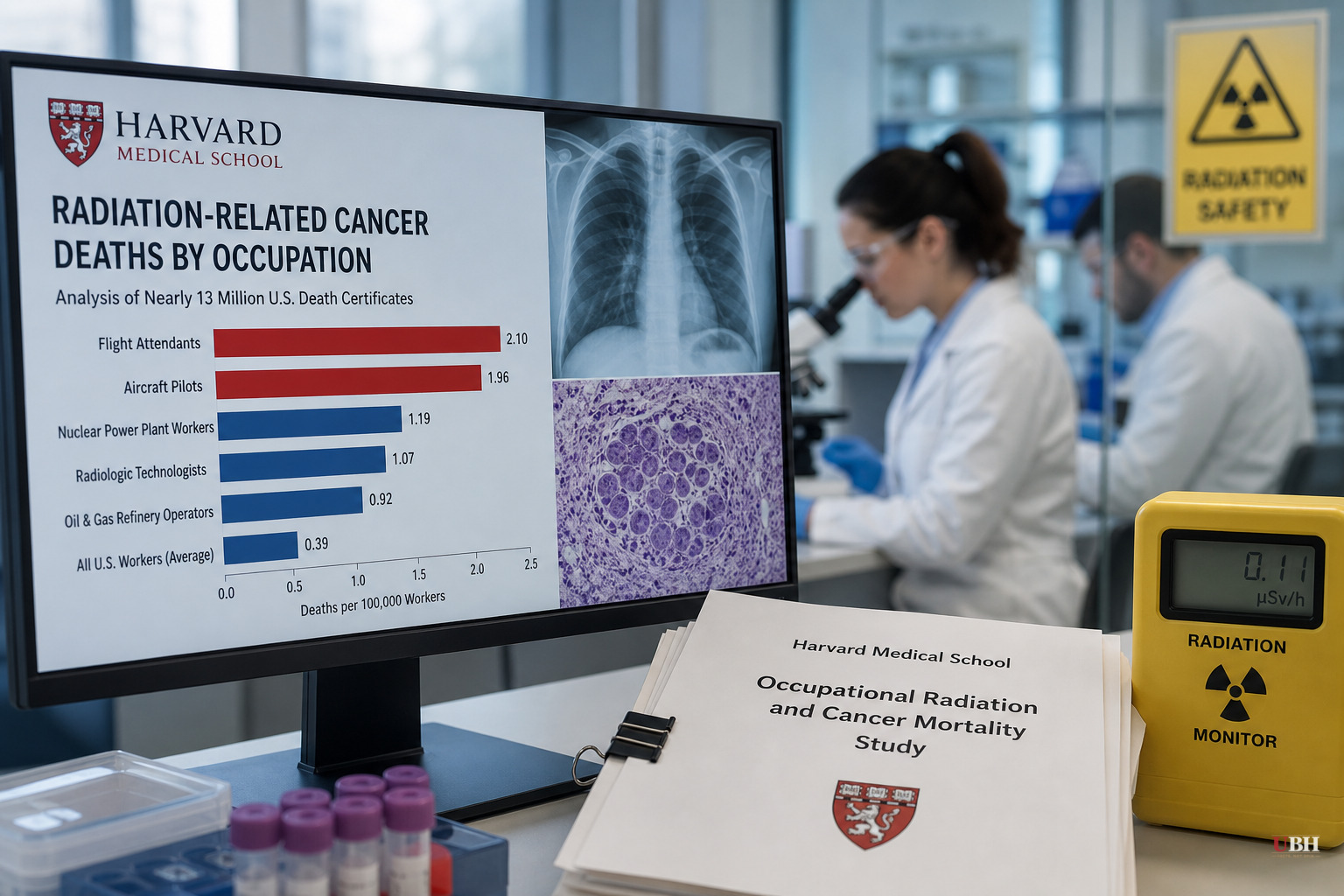 Harvard Study: Flight Attendants and Pilots Top the List for Radiation-Related Cancer Deaths, Ahead of Nuclear Workers