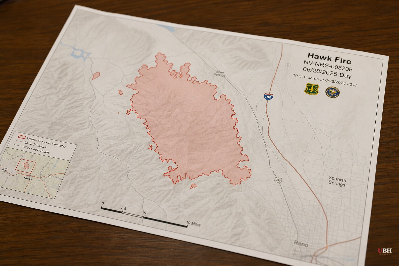 Hawk Fire Explodes to 10,500 Acres Outside Reno, Nevada Governor Declares State of Emergency