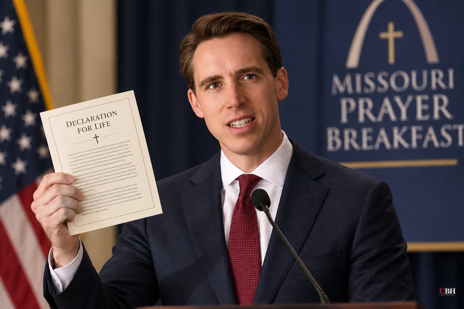 Hawley Unveils 'Declaration for Life,' Pushes Bill to Ban Abortion Pill Mifepristone