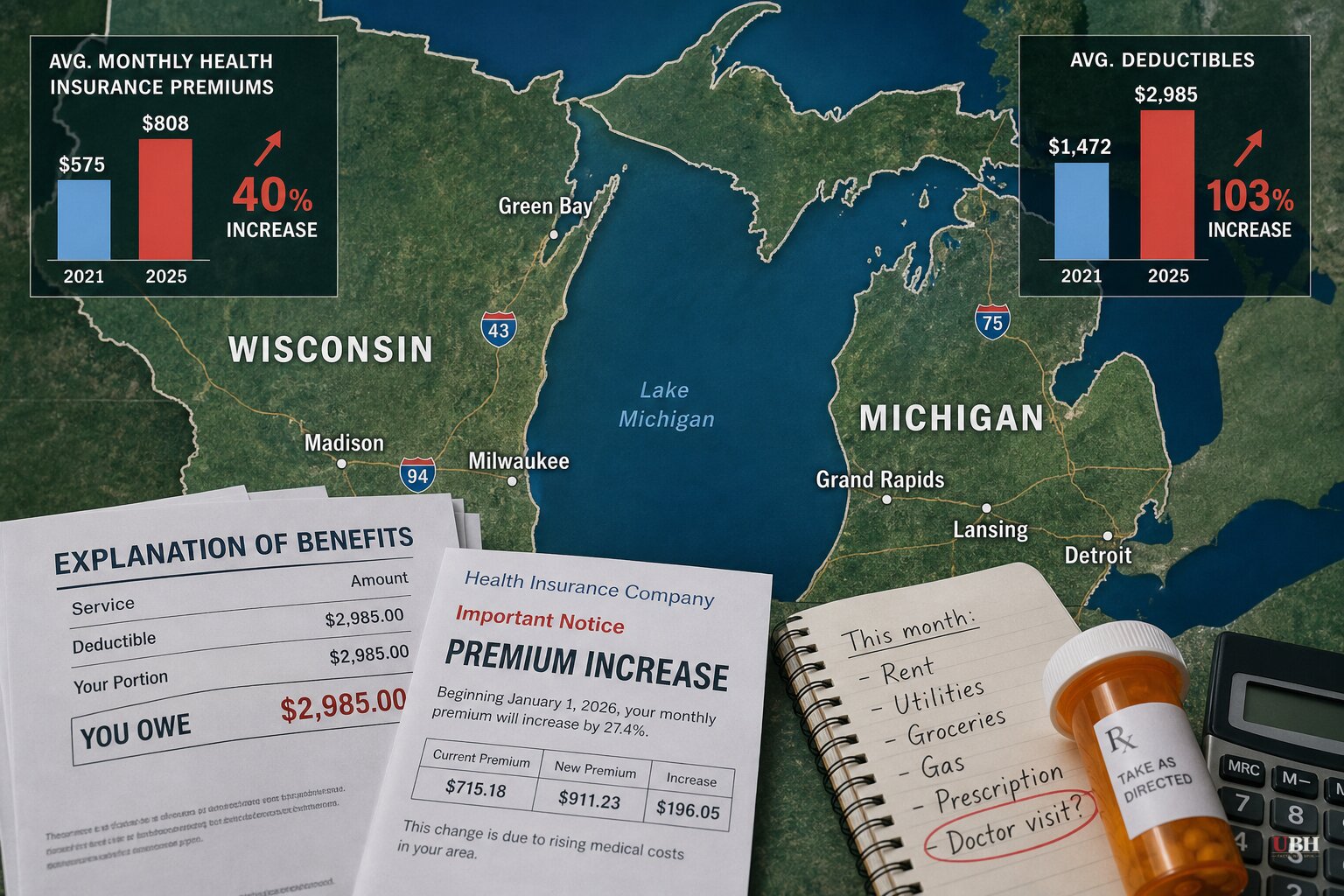 Healthcare Costs Are Crushing Battleground Voters, But Neither Party Is Running on It
