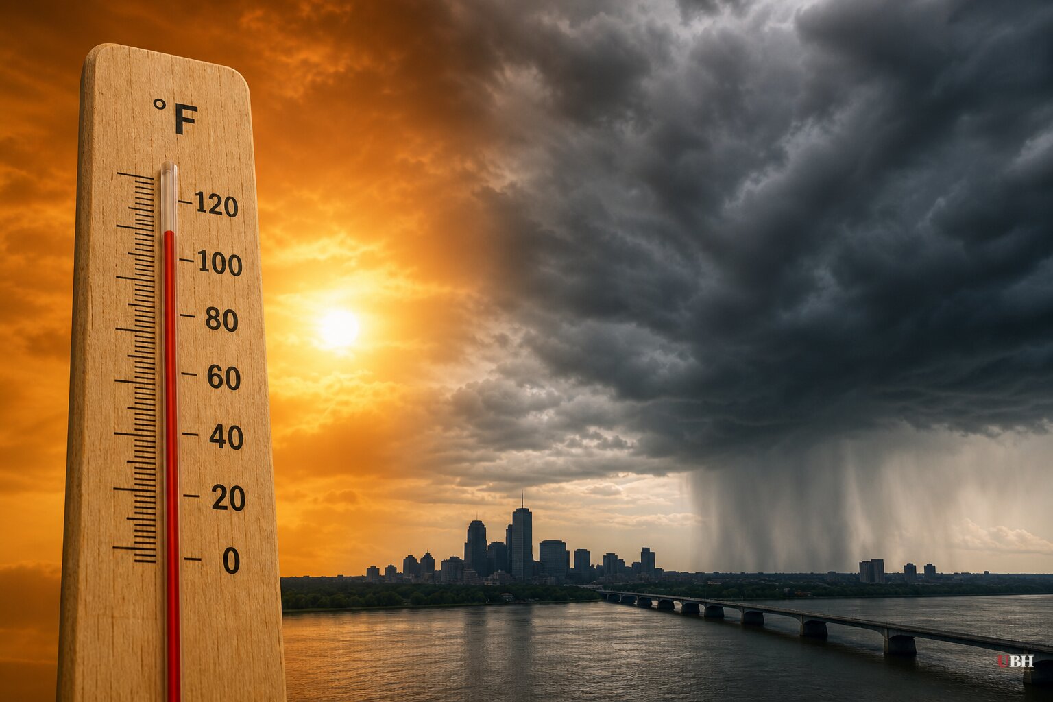 Heat Dome Pushes Temperatures Past 100°F Across the Plains as Storms Threaten Labor Day Weekend