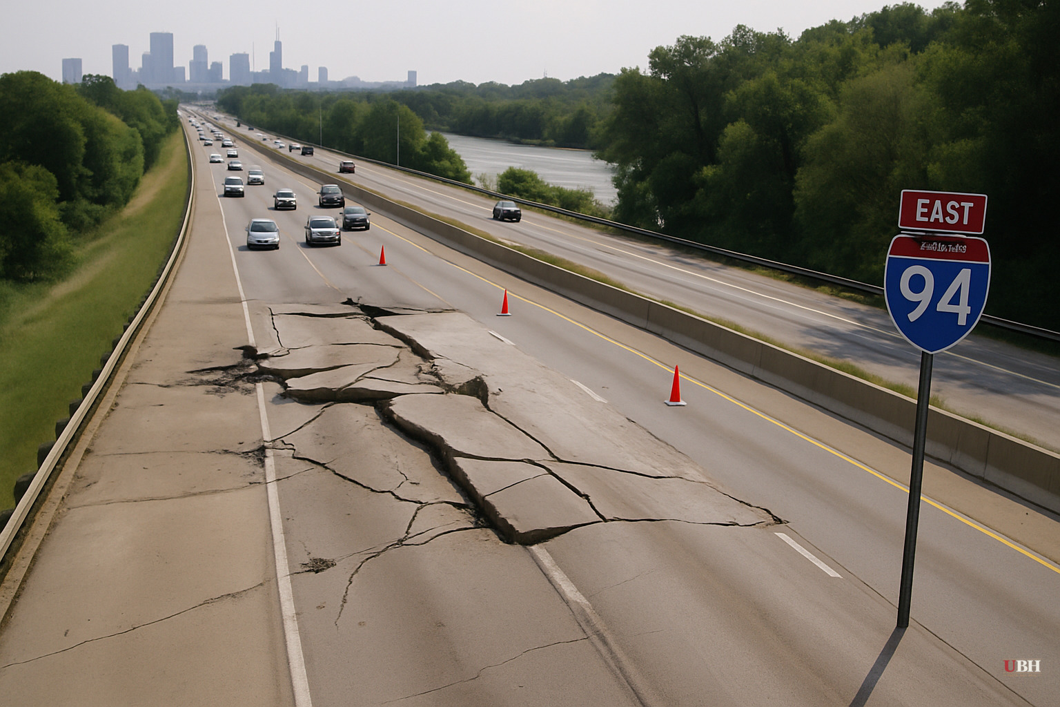 Heat Wave Road Damage Adds New Cost Pressure to a U.S. Infrastructure System Already Running Behind