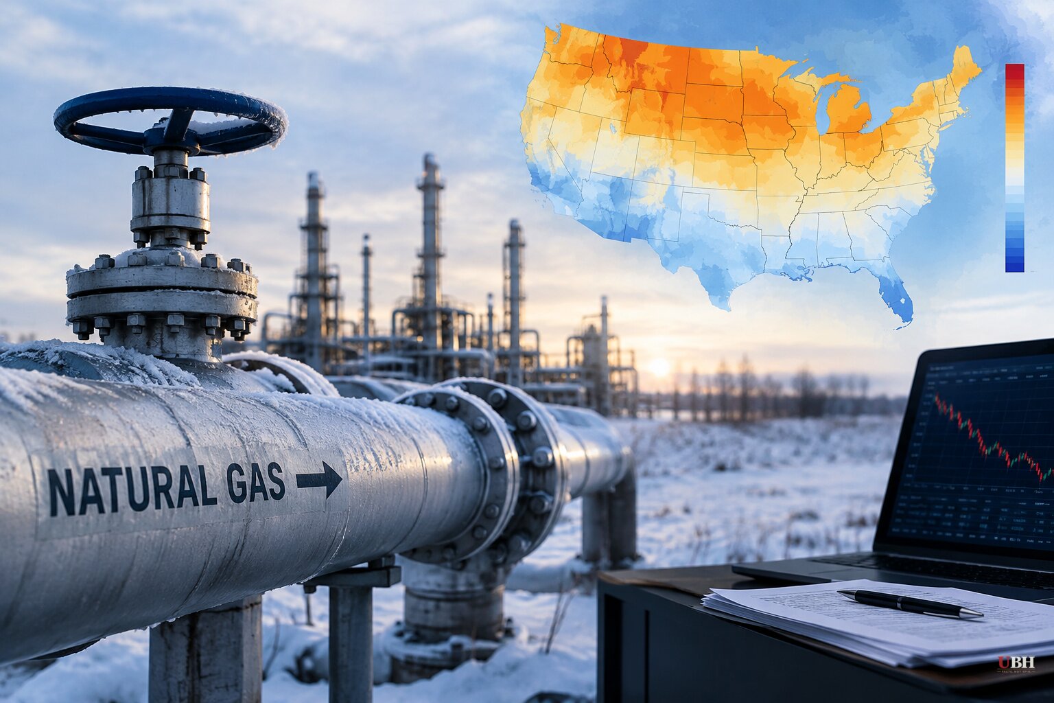Hedge Funds Hold Record Short Position in US Natural Gas as NOAA Forecasts Warmer Northern Winter