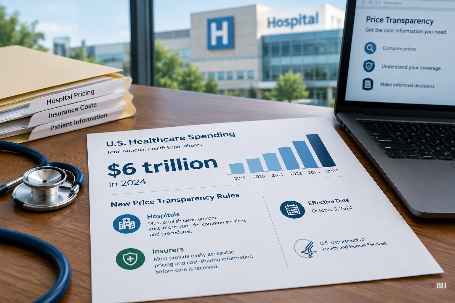 HHS Finalizes New Hospital and Insurer Price Transparency Rules as U.S. Healthcare Spending Hits $6 Trillion