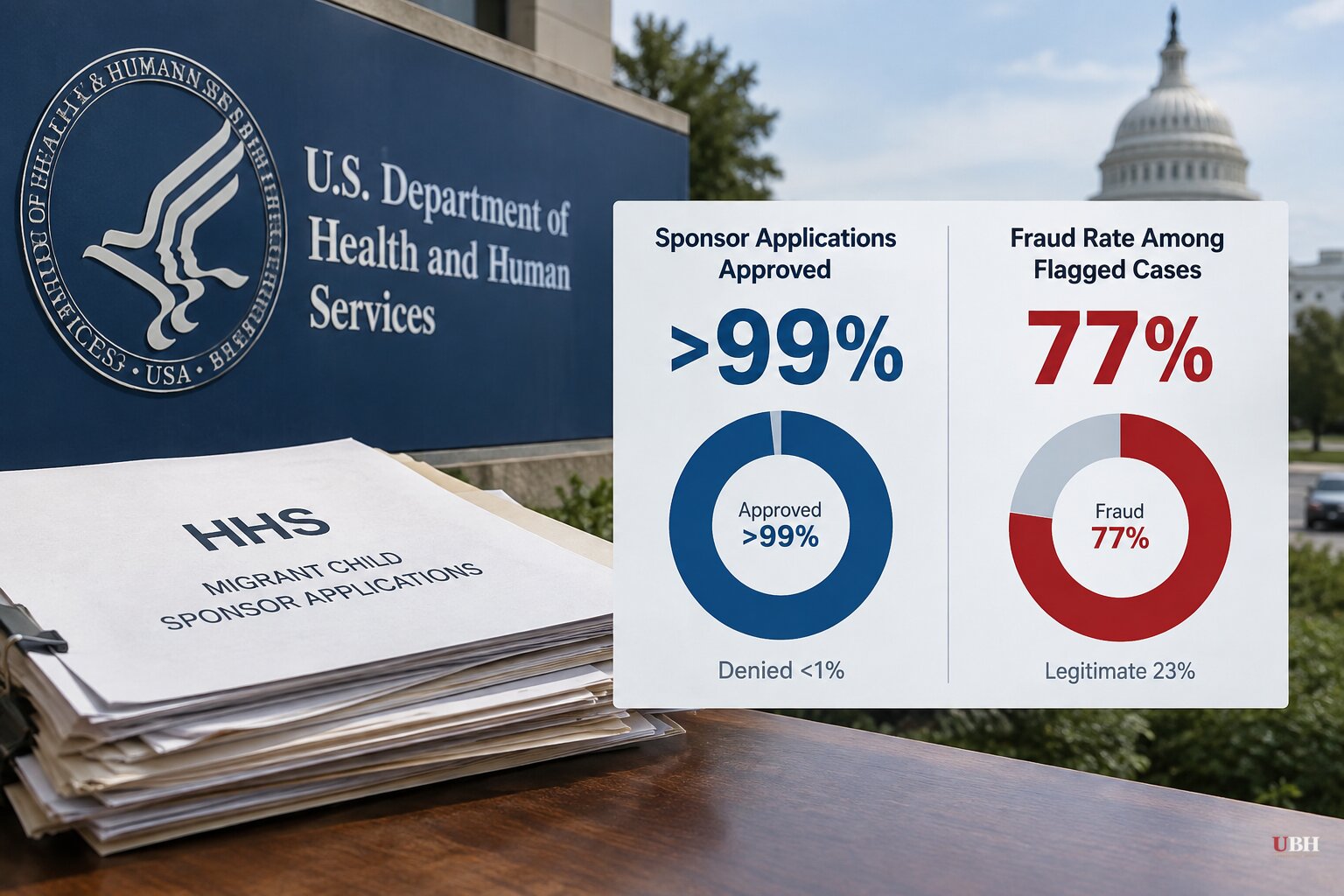 HHS Memo: Biden-Era Agency Denied Under 1% of Migrant Child Sponsor Applications While Fraud Rate Hit 77%