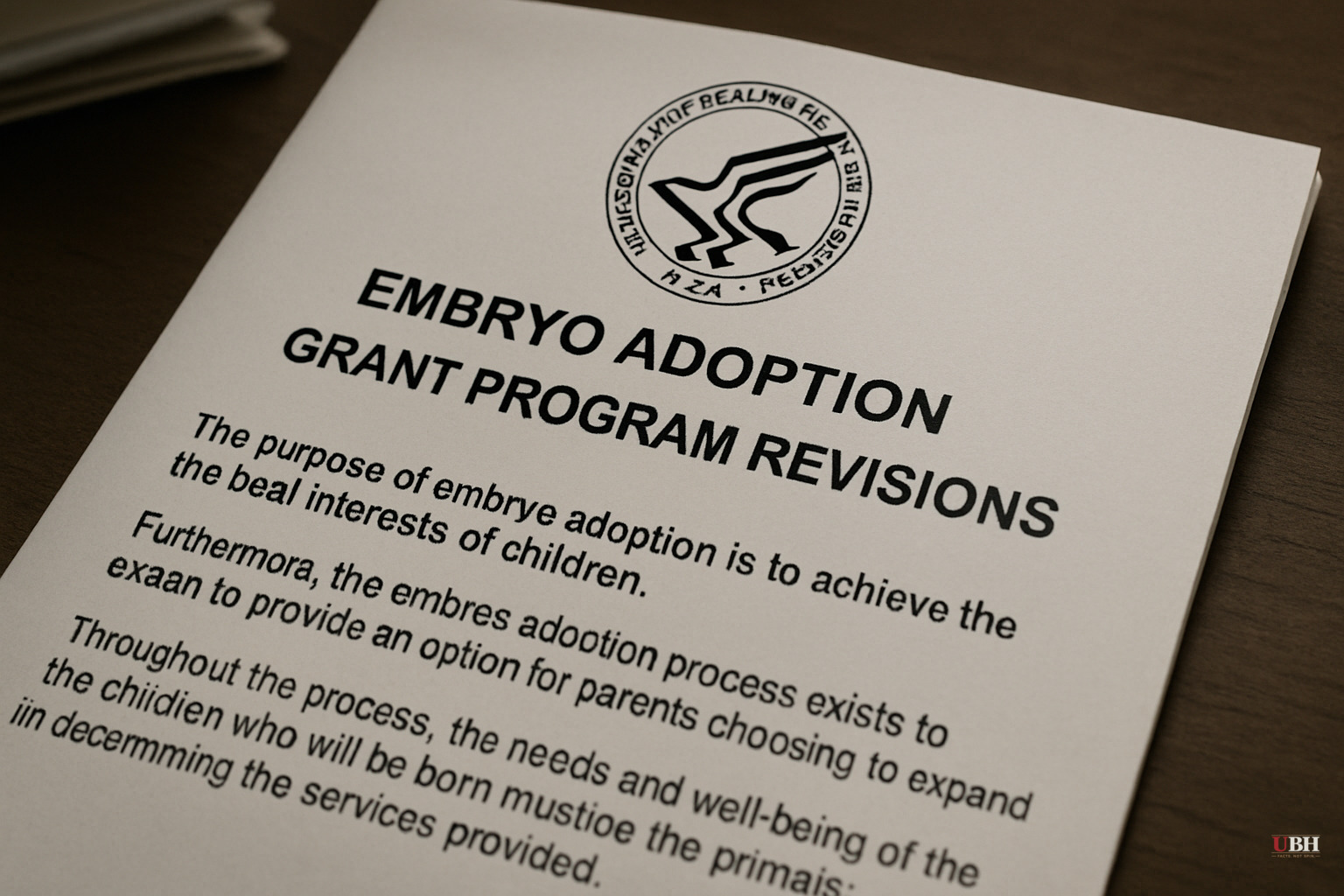HHS Revises Embryo Adoption Grant Program to Prioritize Child's Best Interests Over Adult Preferences