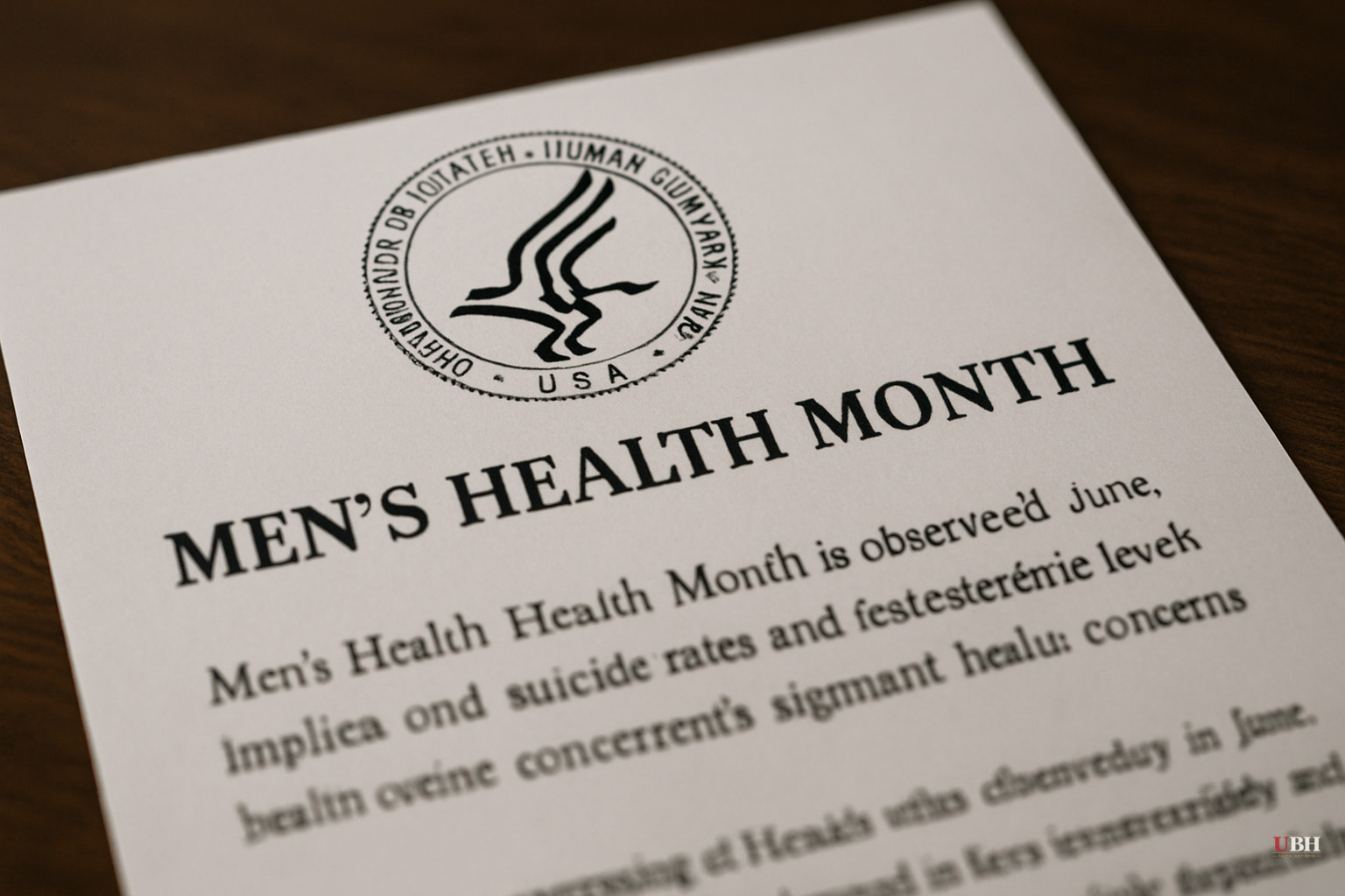 HHS Spotlights Men's Health in June, Citing Suicide Rates and Testosterone Levels