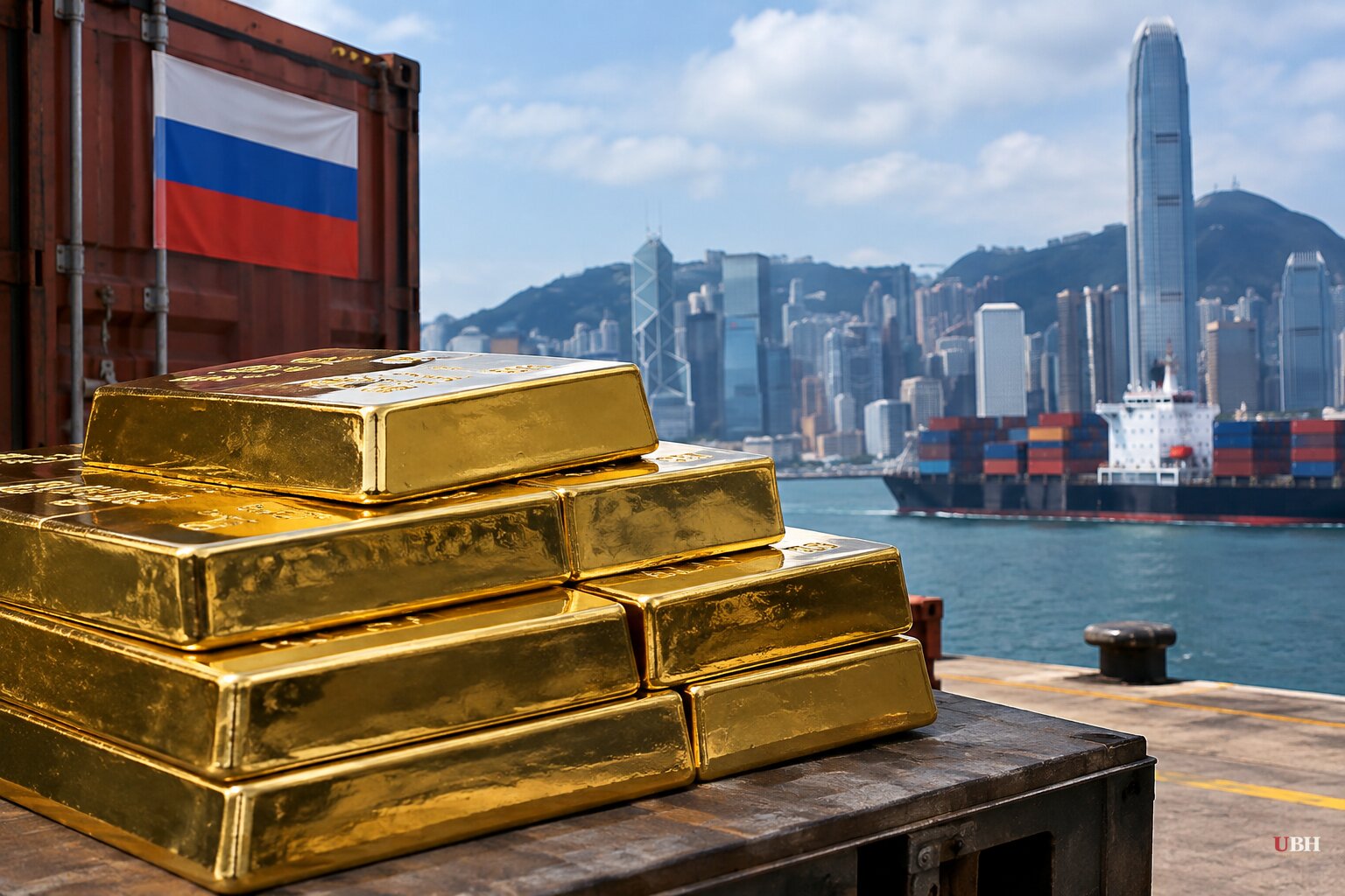 Hong Kong's Russian Gold Imports Hit 112.7 Tonnes in First Seven Months of 2026, Already Beating Last Year's Record