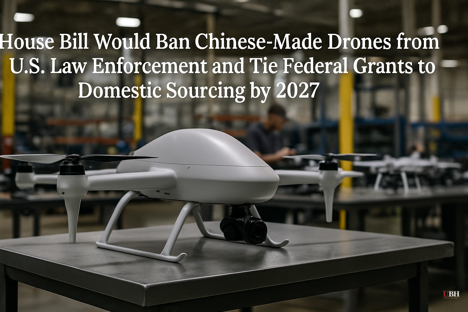 House Bill Would Ban Chinese-Made Drones from U.S. Law Enforcement and Tie Federal Grants to Domestic Sourcing by 2027