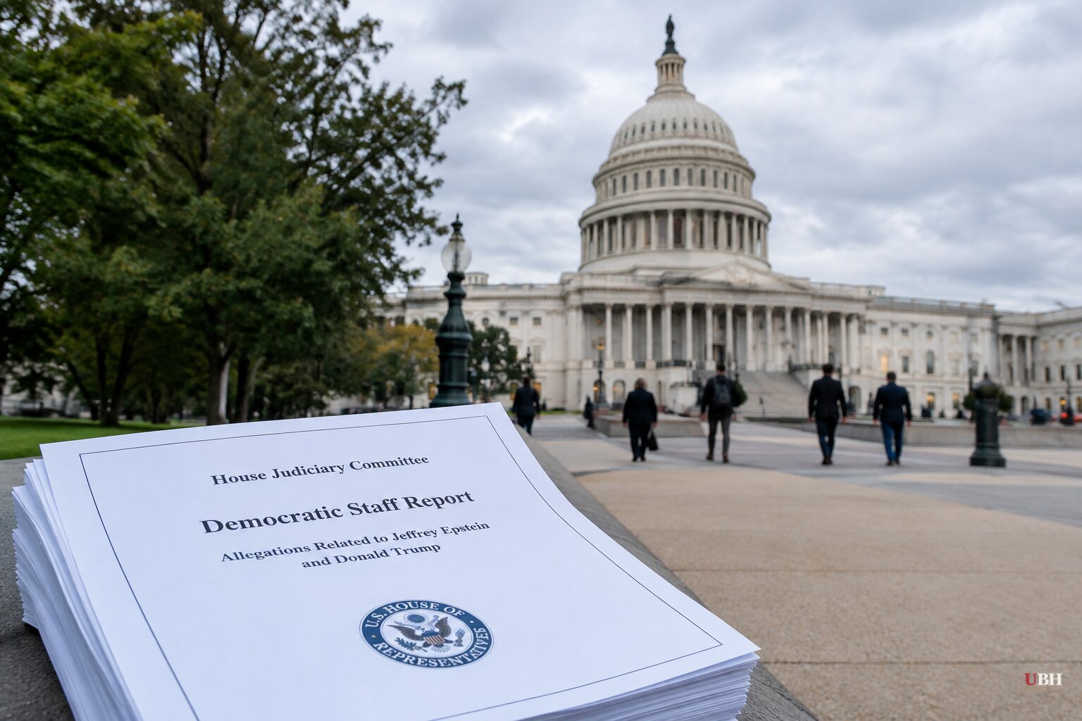 House Judiciary Democrats' Staff Report Alleges Trump Took Part in Epstein's Abuse; White House Denies It