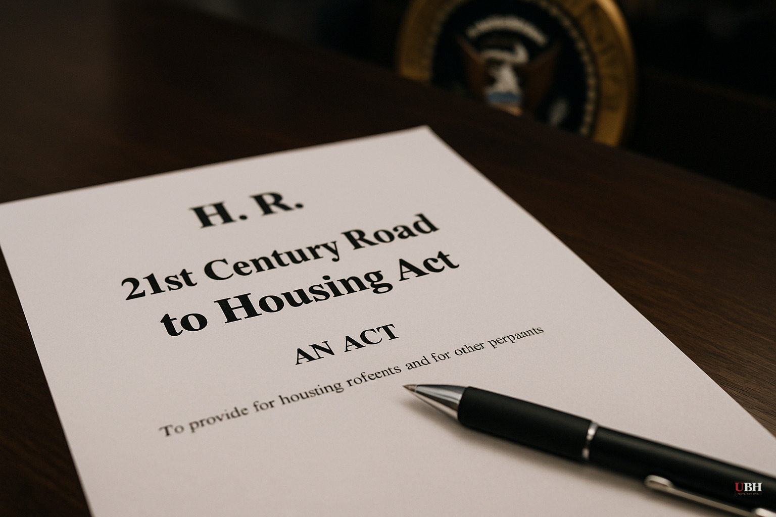 House Passes 21st Century Road to Housing Act 358-32, Sending Landmark Bill to Trump's Desk