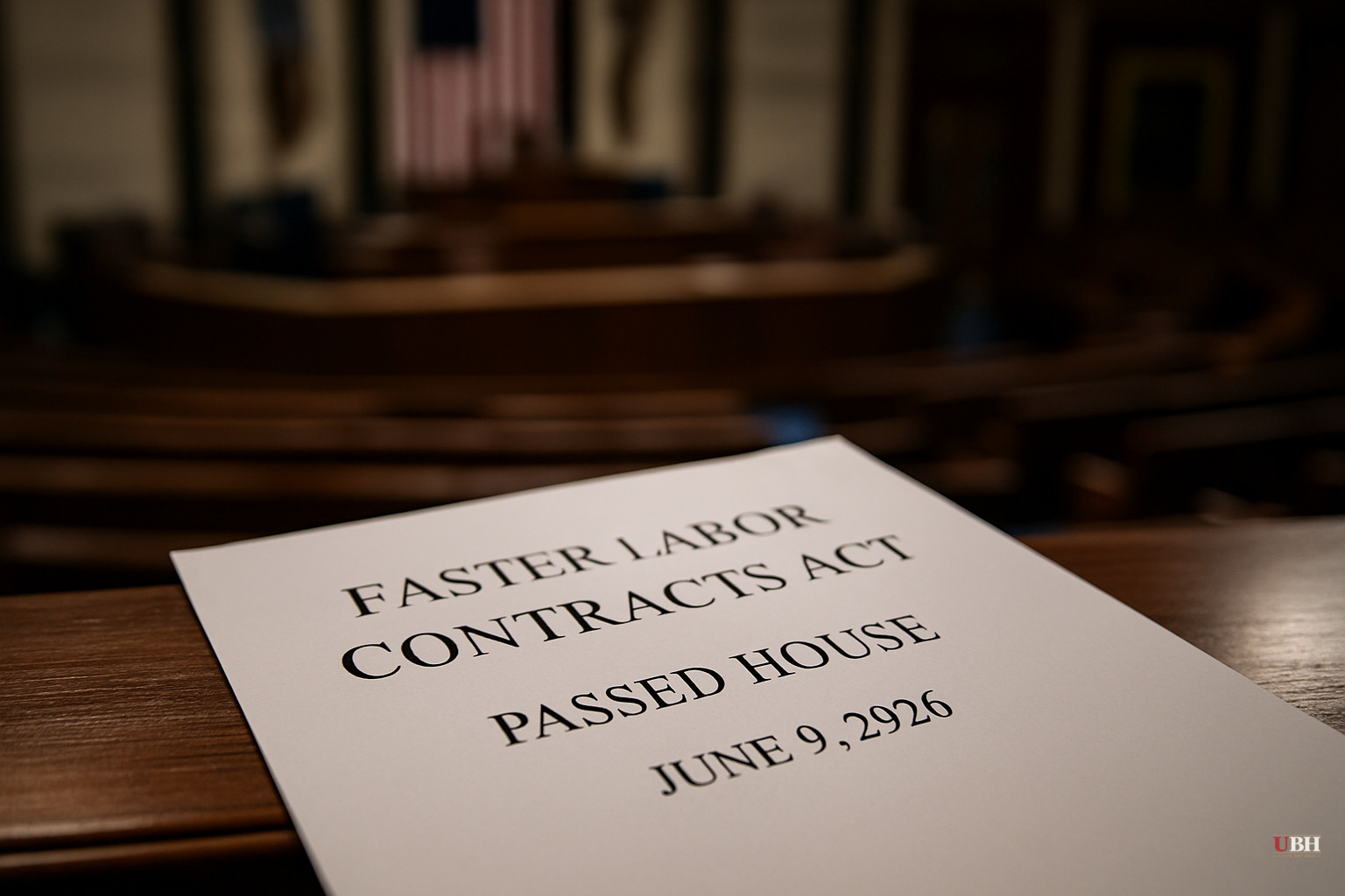 House Passes Faster Labor Contracts Act 230-193, Sending Union First-Contract Bill to the Senate