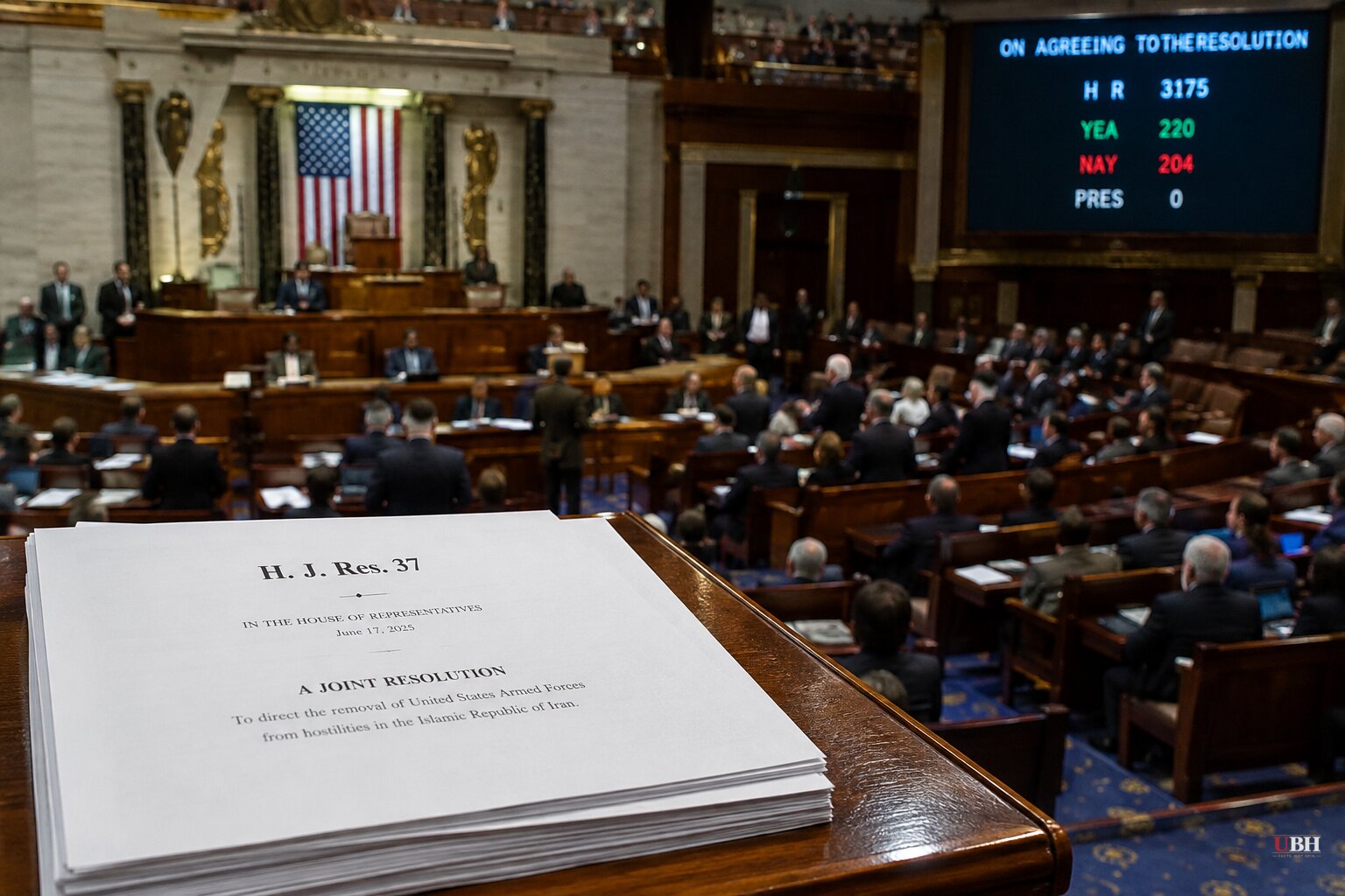 House Passes Third Iran War Powers Resolution, GOP Defections Grow to Seven