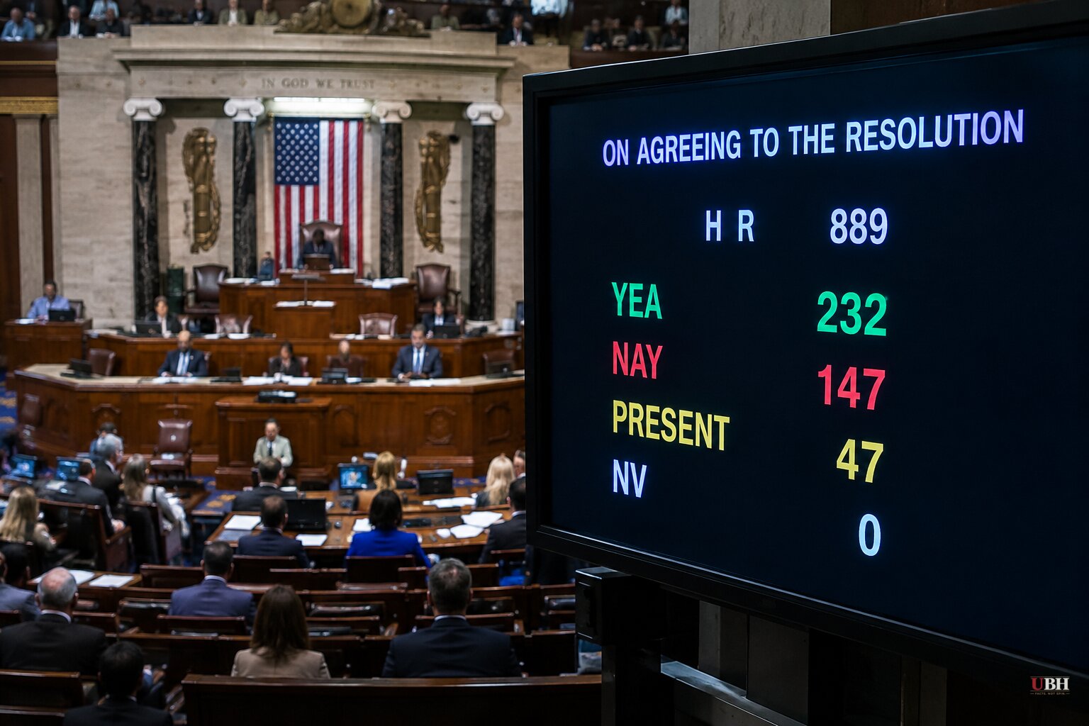 House Tables Al Green's Third Impeachment Resolution Against Trump, 147 Democrats Vote to Advance It