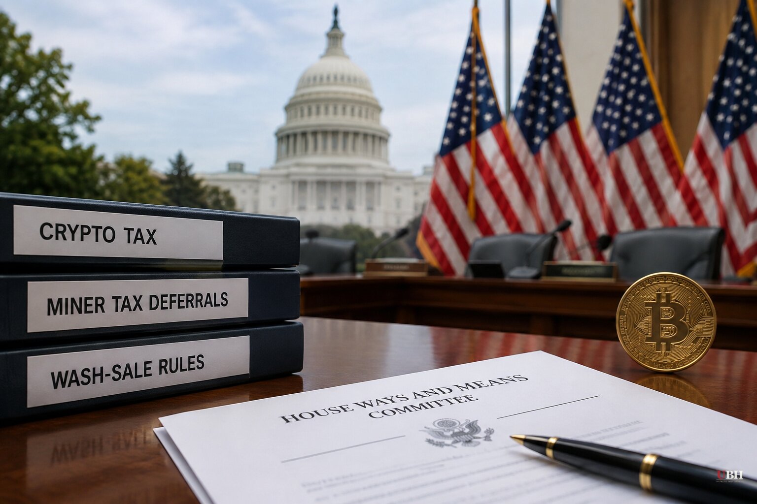House Ways and Means Schedules Sept. 16 Crypto Tax Markup as GOP's Shortened Session Squeezes the Calendar