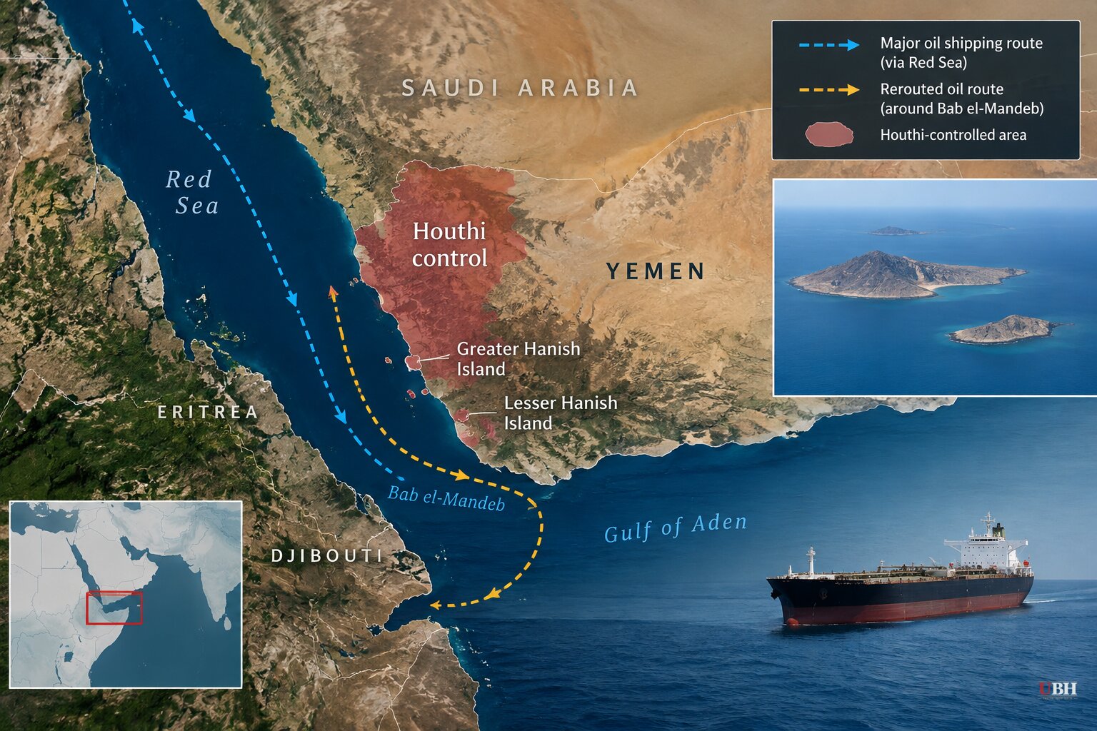 Houthis Grab Two More Red Sea Islands as China's Iran Arms Pipeline Draws Fresh Scrutiny