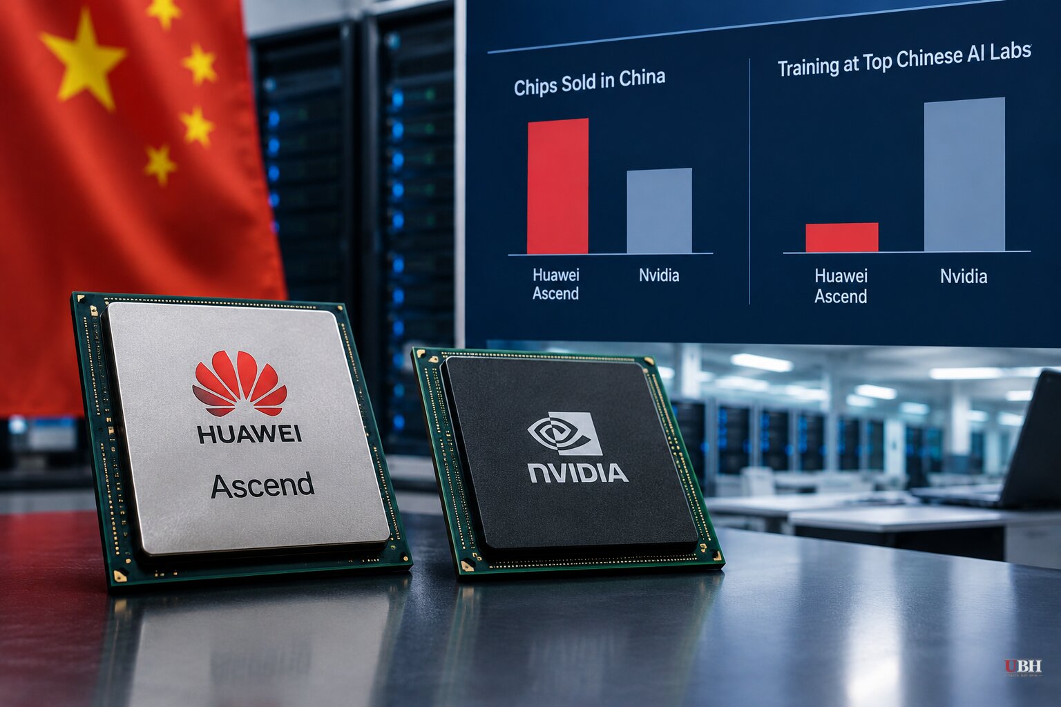 Huawei Says Ascend Chips Outsell Nvidia in China, but Top AI Labs Still Train on Nvidia