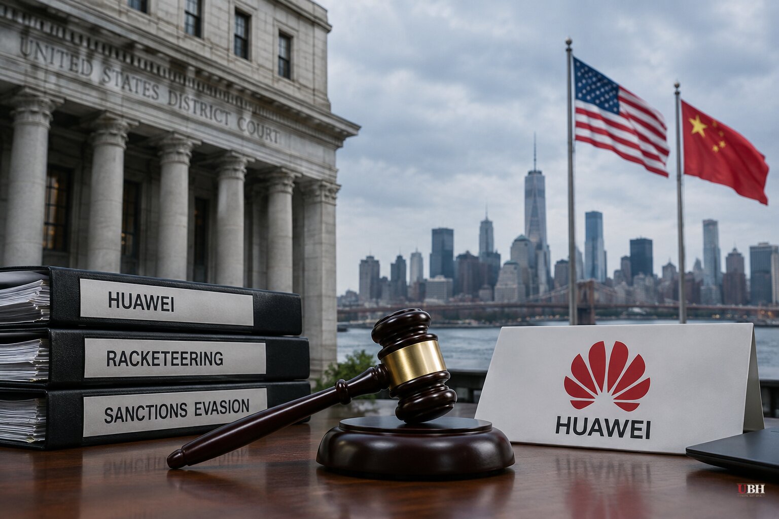 Huawei's Brooklyn Racketeering Trial Grinds On as Xi's Washington Visit Nears