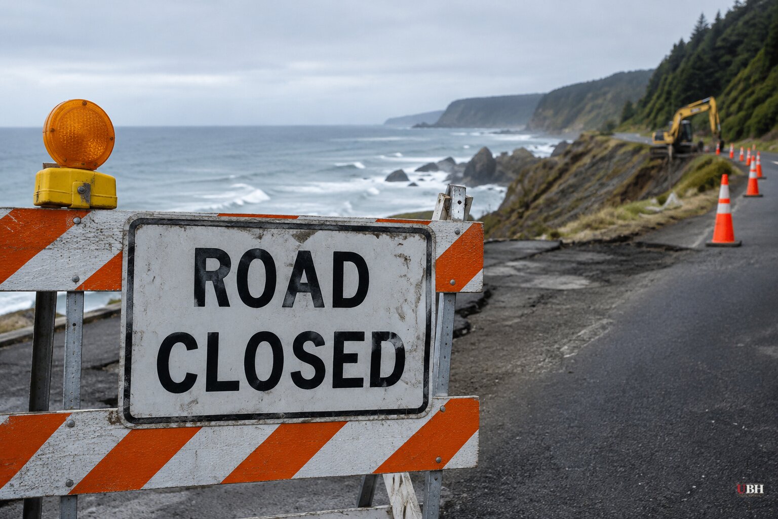 Humboldt County Drops $3.8 Million Centerville Road Repair as Newsom Orders Highway 1 Task Force