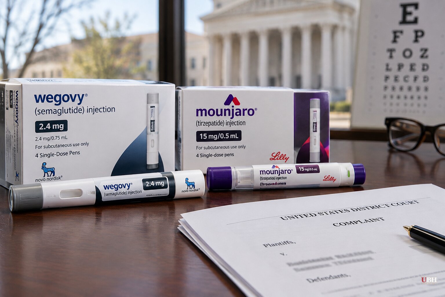 Hundreds Sue Novo Nordisk and Eli Lilly Over GLP-1 Vision Loss as Studies Fail to Settle Cause