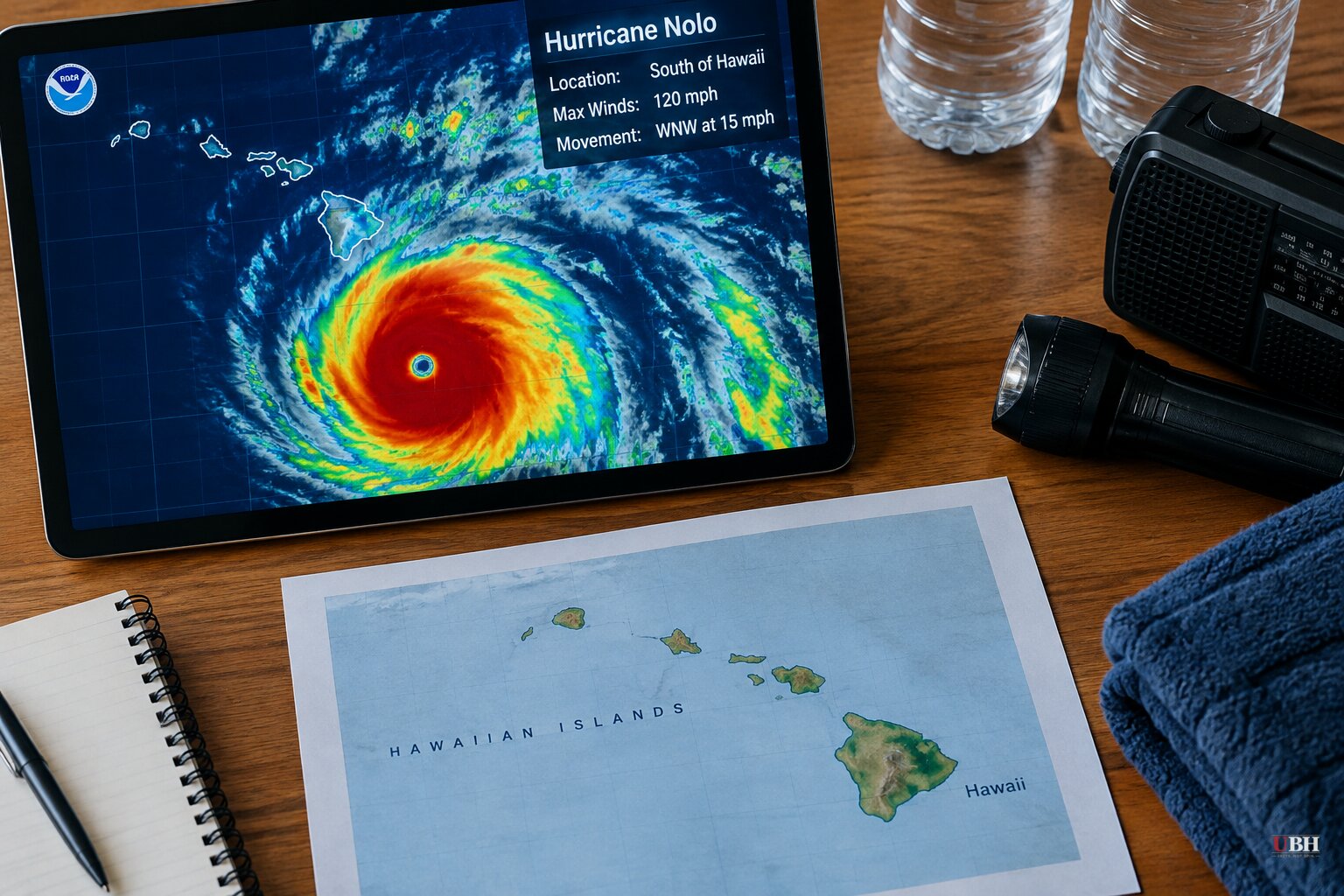 Hurricane Nolo Strengthens South of Hawaii, Big Island Faces Up to 35 Inches of Rain This Weekend