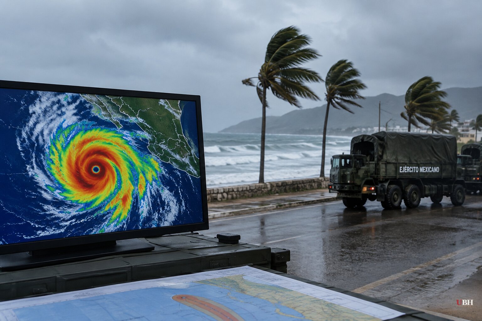 Hurricane Polo Bears Down on Baja California Sur as Category 3 Storm, Mexico Deploys 7,000 Troops