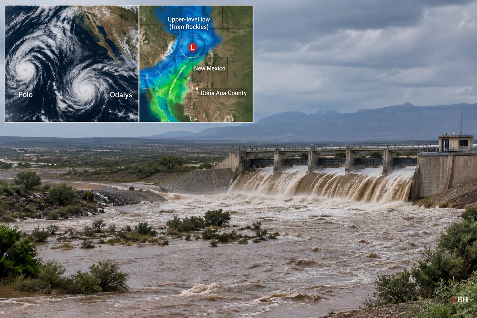 Hurricane Remnants and Mountain Storm Combine Into 'Hybrid Storm,' Breach New Mexico Dam and Flood Texas Panhandle
