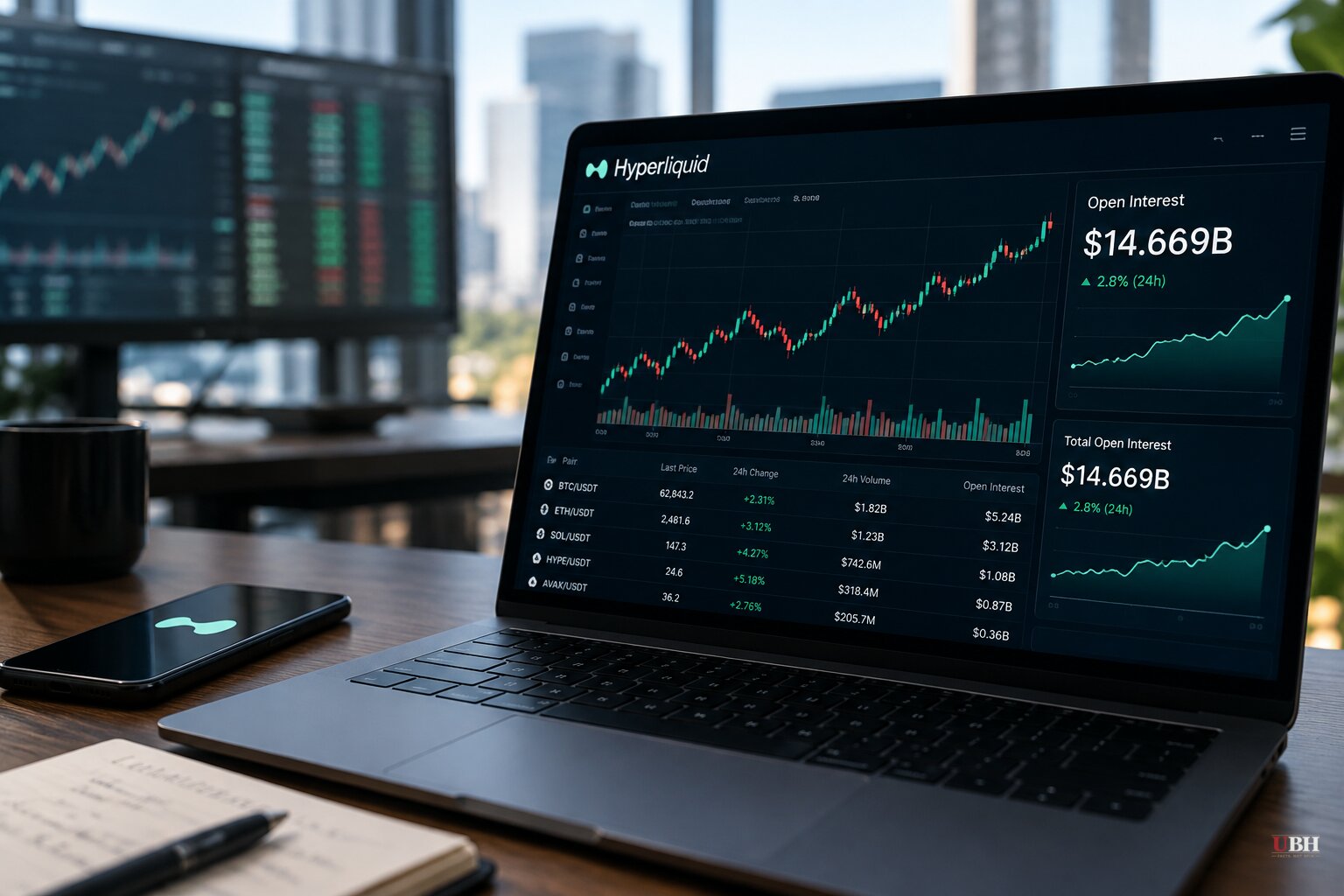 Hyperliquid's Open Interest Climbs to $14.7 Billion, Approaching Level Seen Before Last Year's Crash